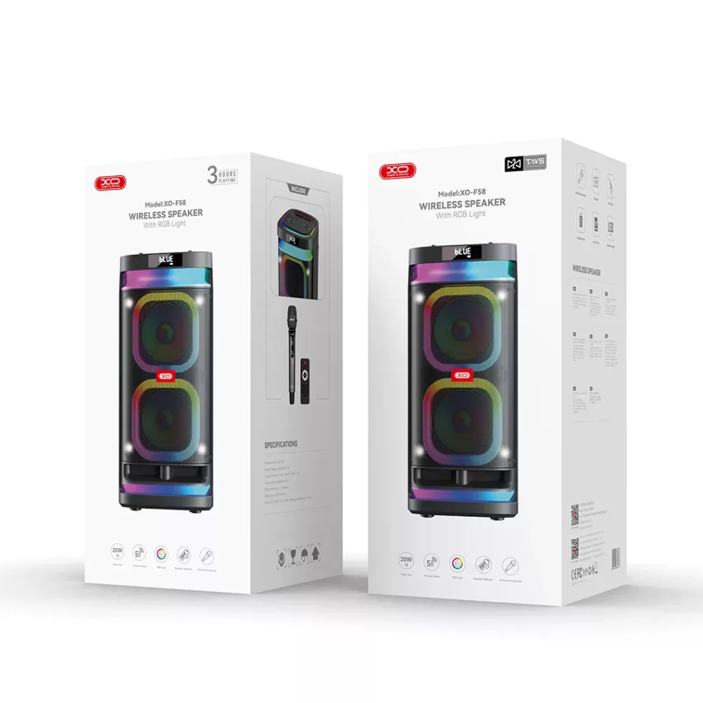 اسپیکر بلوتوثی قابل حمل ایکس او مدل F58