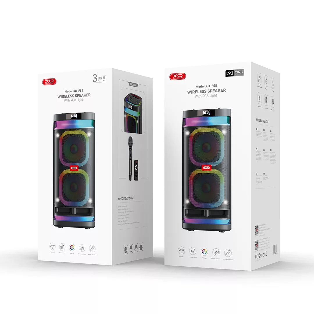 اسپیکر بلوتوثی قابل حمل ایکس او مدل F58