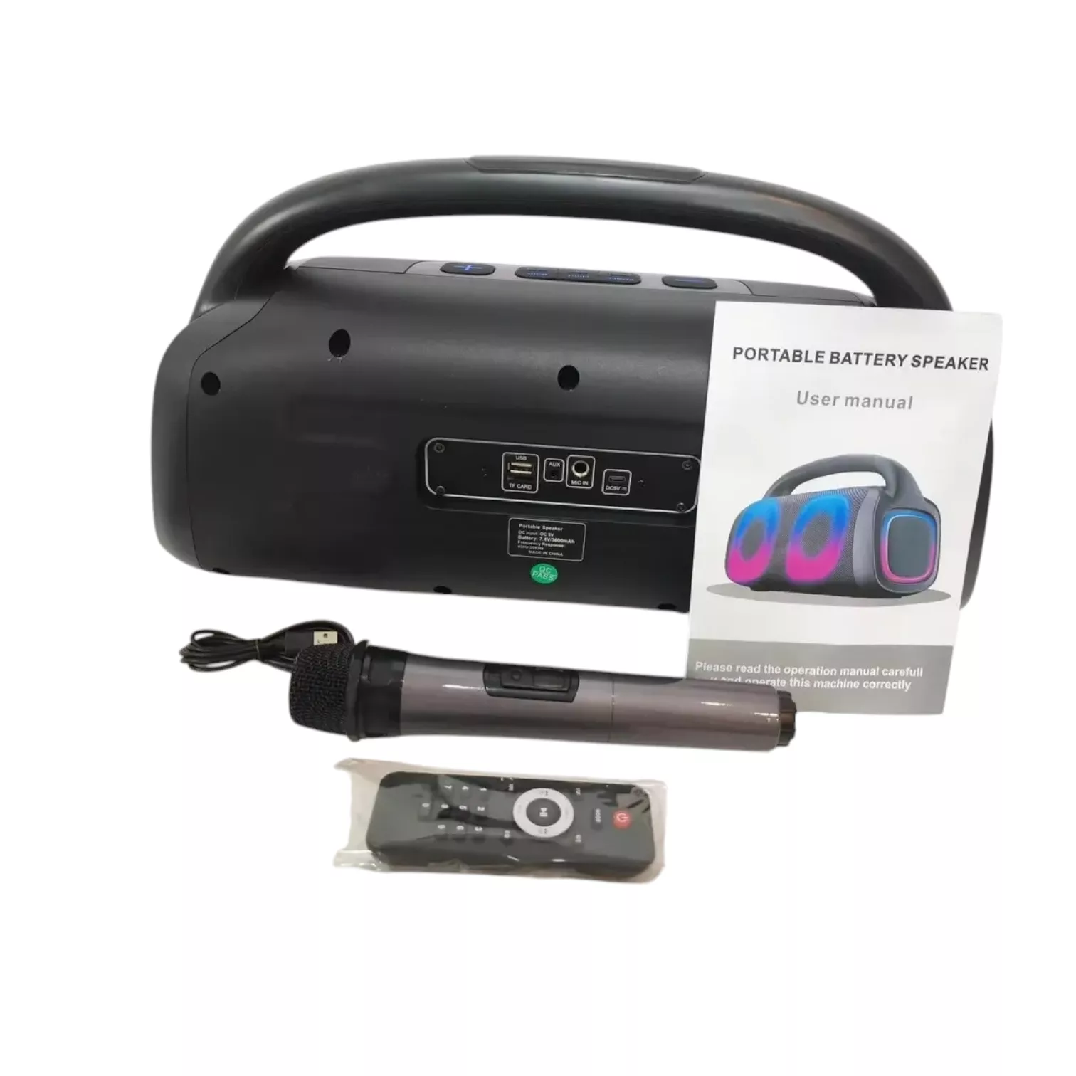 اسپیکر بلوتوثی قابل حمل مدل DR-501