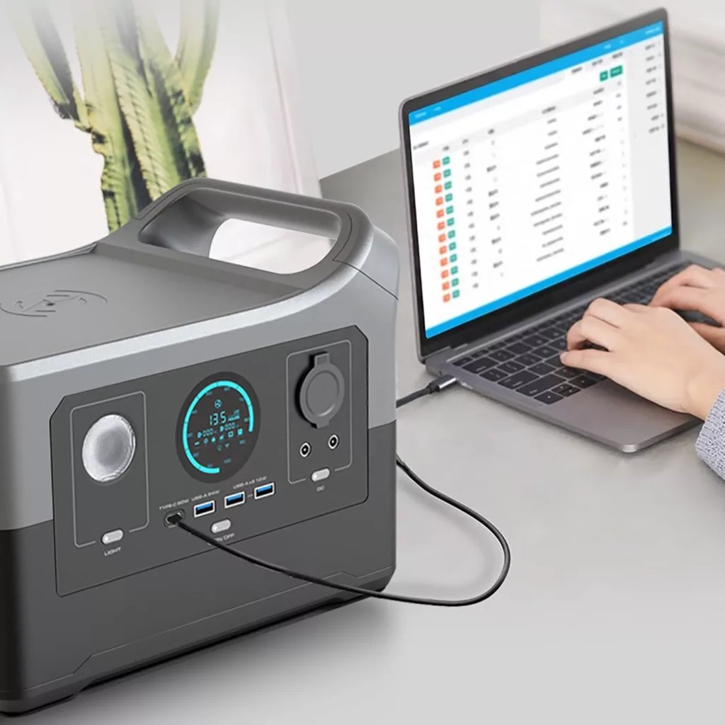 پاور استیشن گلتیج مدل PS01 700W 120K ظرفیت 120000 میلی آمپر ساعت