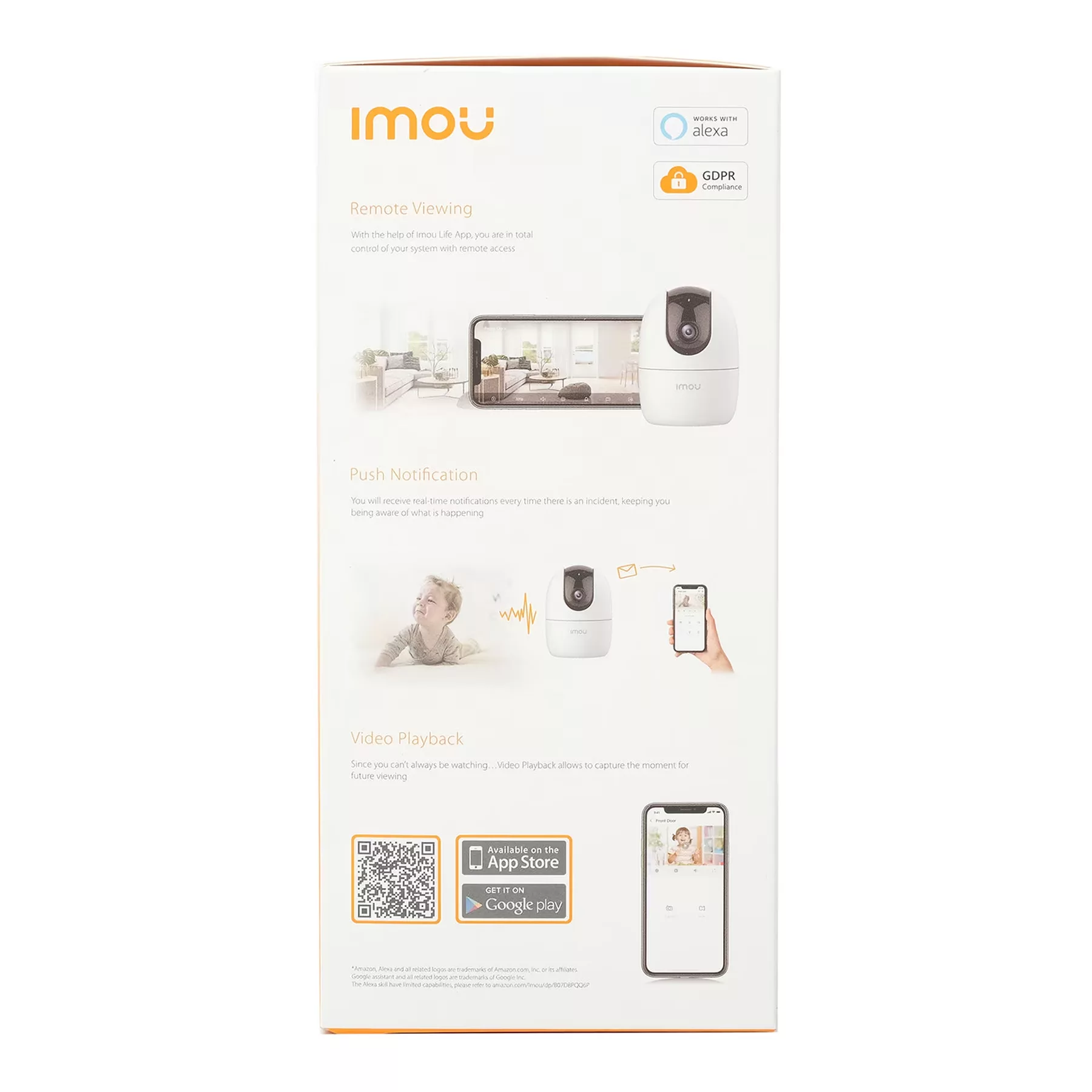 دوربین مداربسته تحت شبکه آیمو مدل Ranger2 A22EP-A