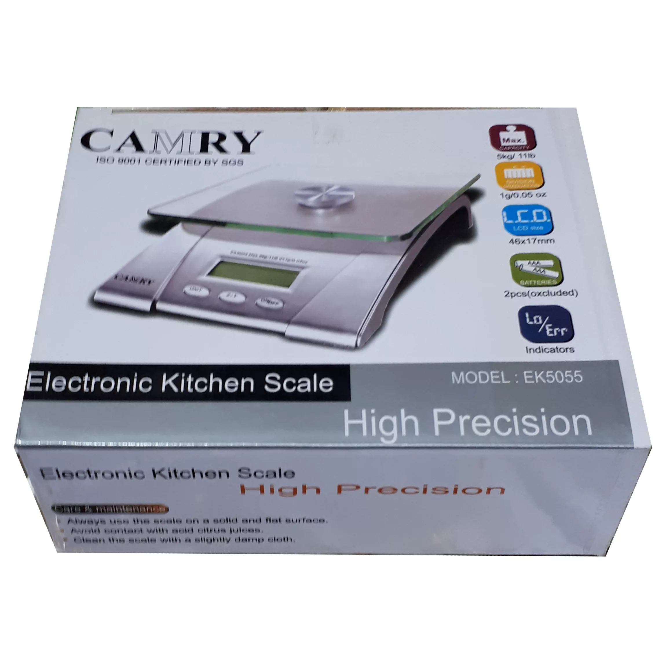 ترازو آشپزخانه کمری مدل EK5055