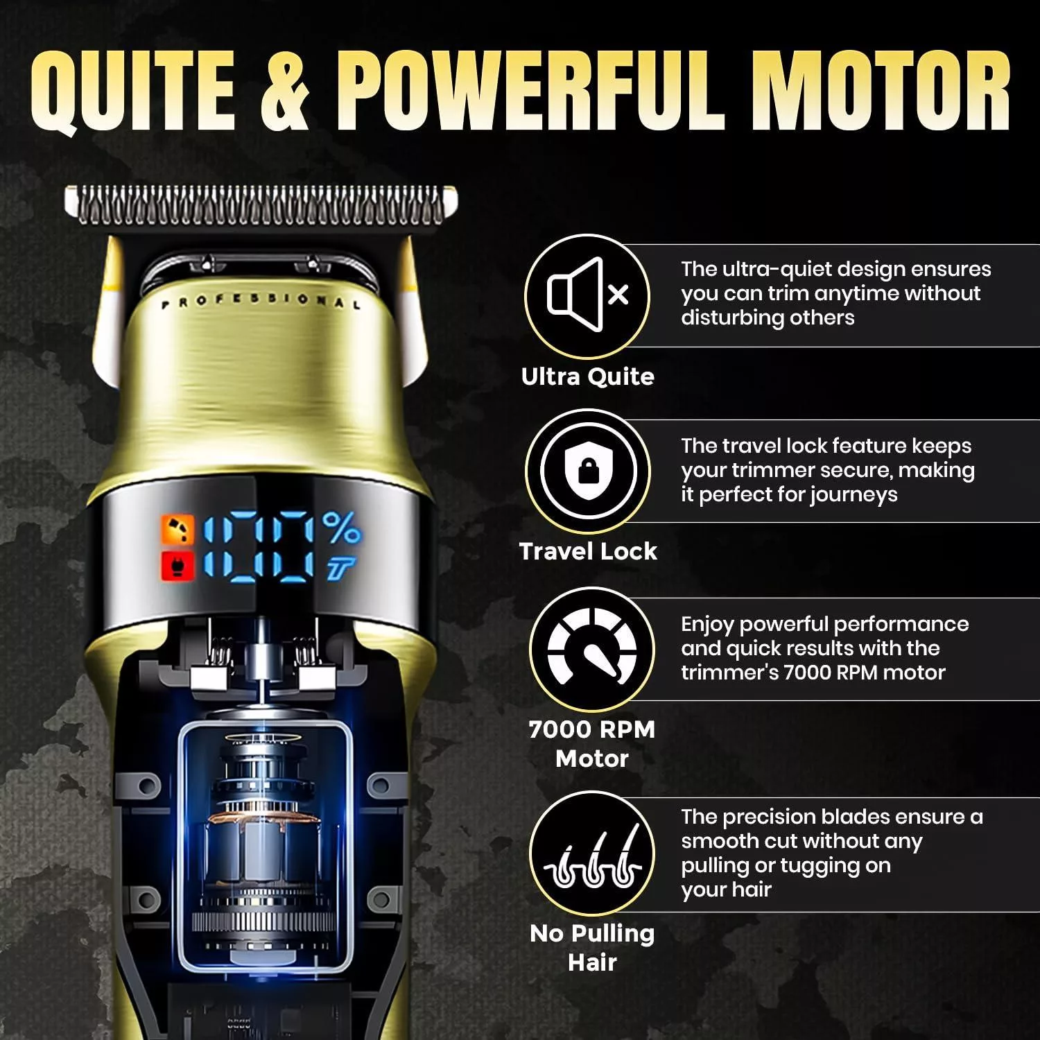 ماشین اصلاح موی سر و صورت وی جی ار مدل V-991