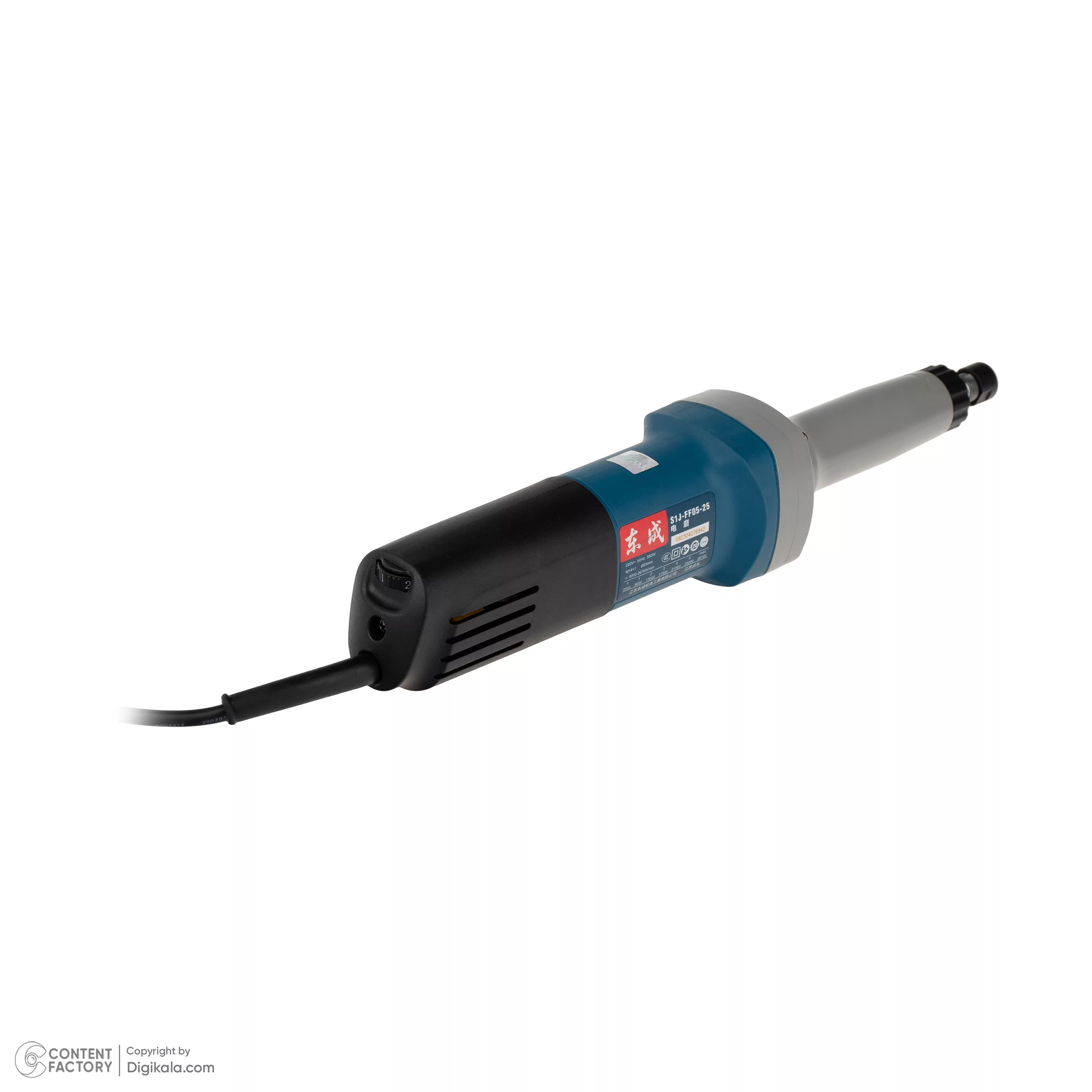 فرز انگشتی 25 میلیتری 550 وات دانگ چنگ مدل گلو بلند کد DSJ05-25-s1j-ff05-25