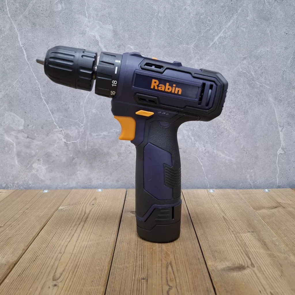 دریل پیچ گوشتی شارژی سه نظام 12 ولت  رابین مدل  8612