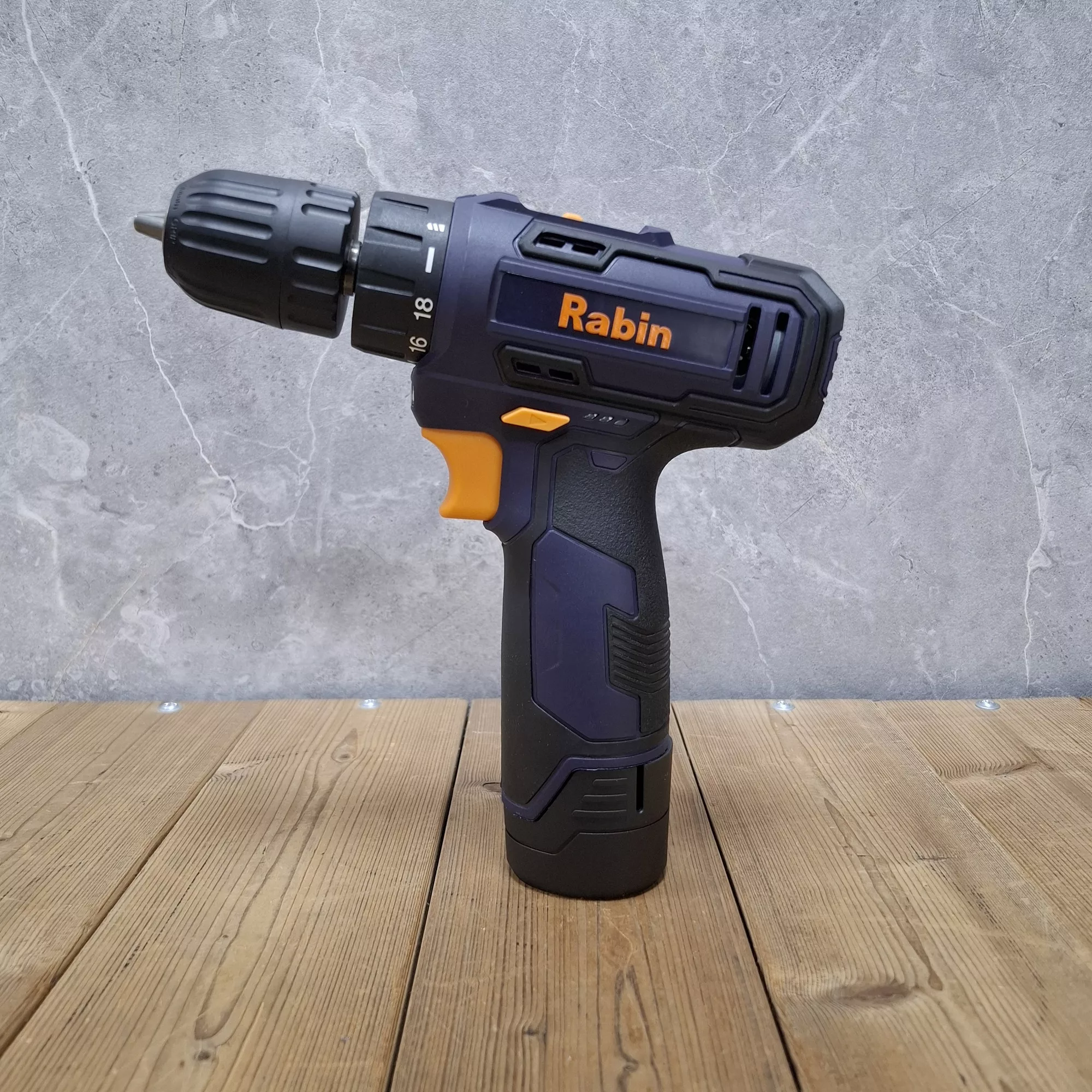 دریل پیچ گوشتی شارژی سه نظام 12 ولت  رابین مدل  8612