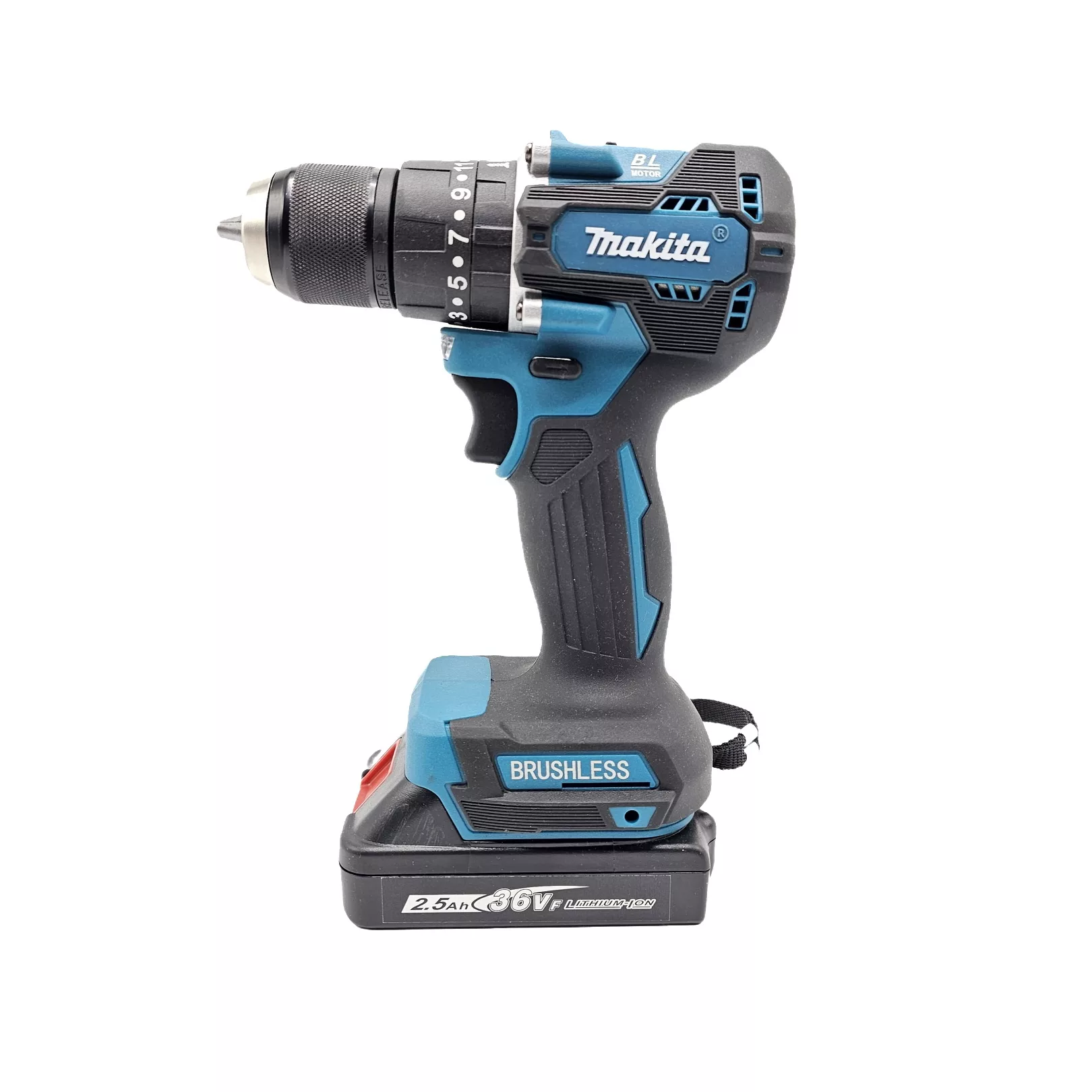 دریل چکشی شارژی  مدل براشلس کد 2