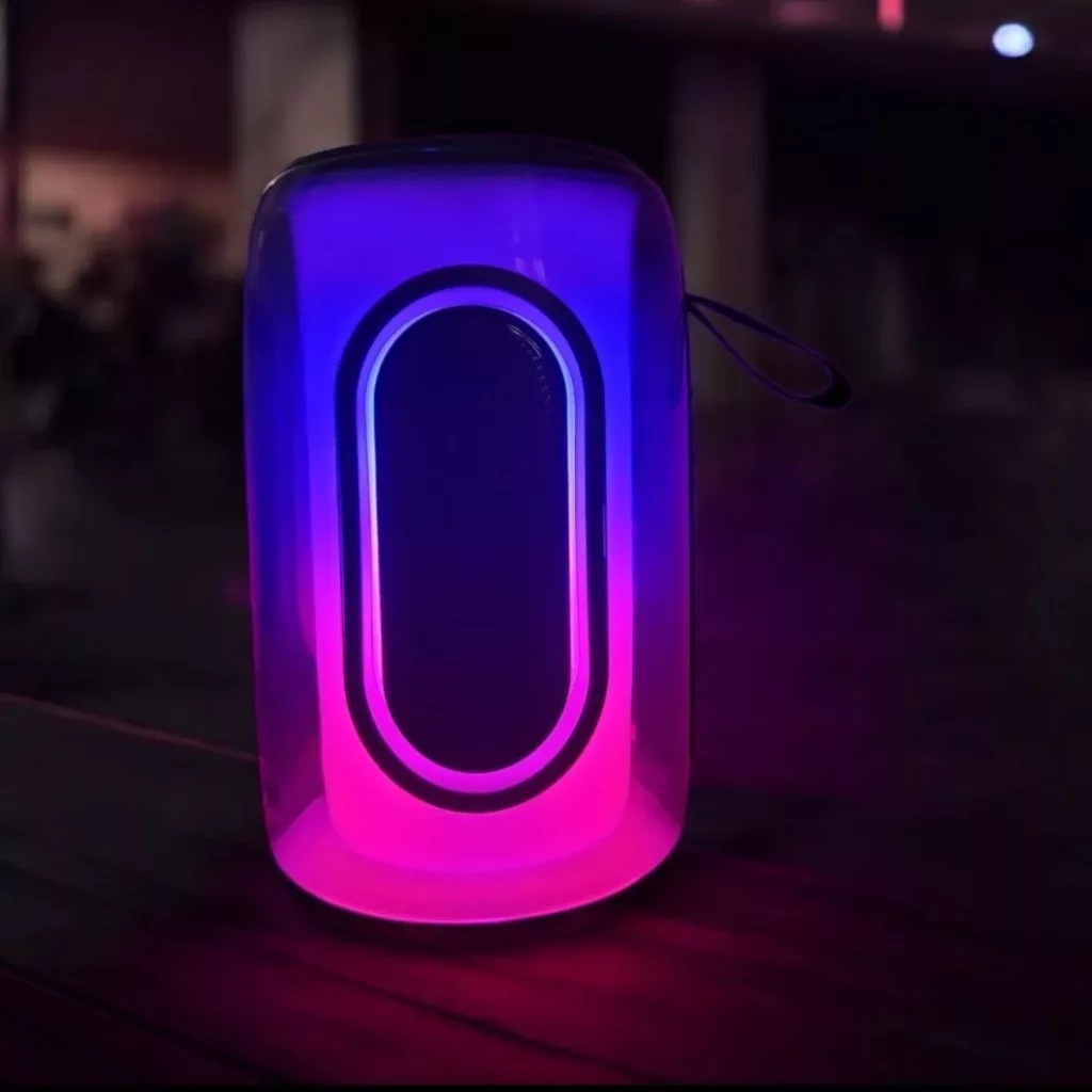 اسپیکر بلوتوثی قابل حمل مدل R-G-B LIGHT- up