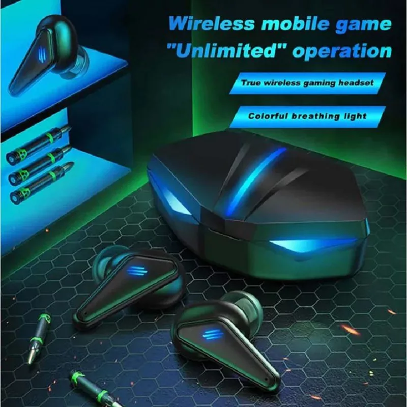 هدفون بلوتوثی مدل K55 TWS Game