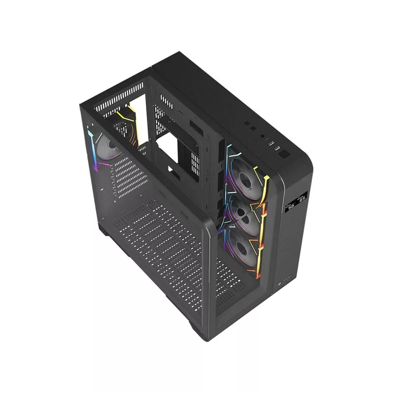 کیس کامپیوتر گیمینگ لاجی کی مدل LK-C654B