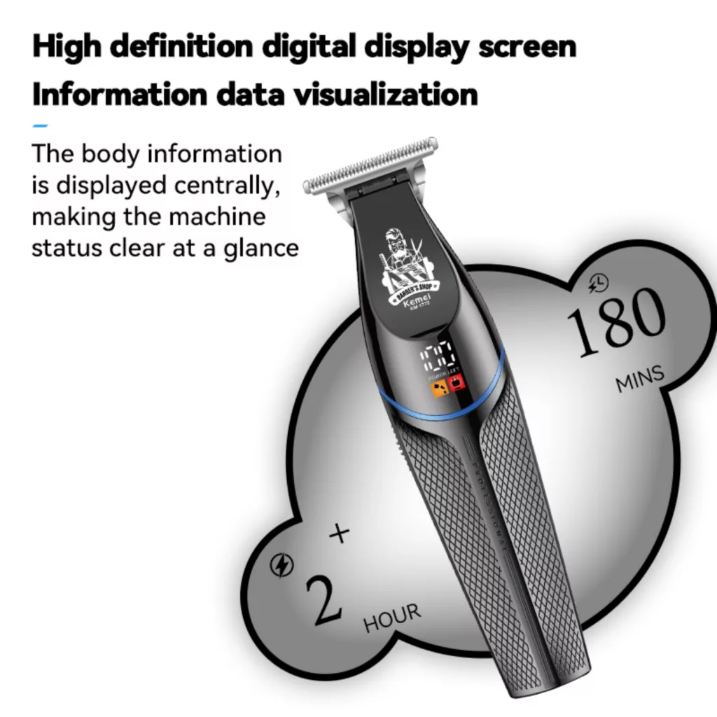 ماشین اصلاح موی سر و صورت شارژی کیمی مدل KM-1772