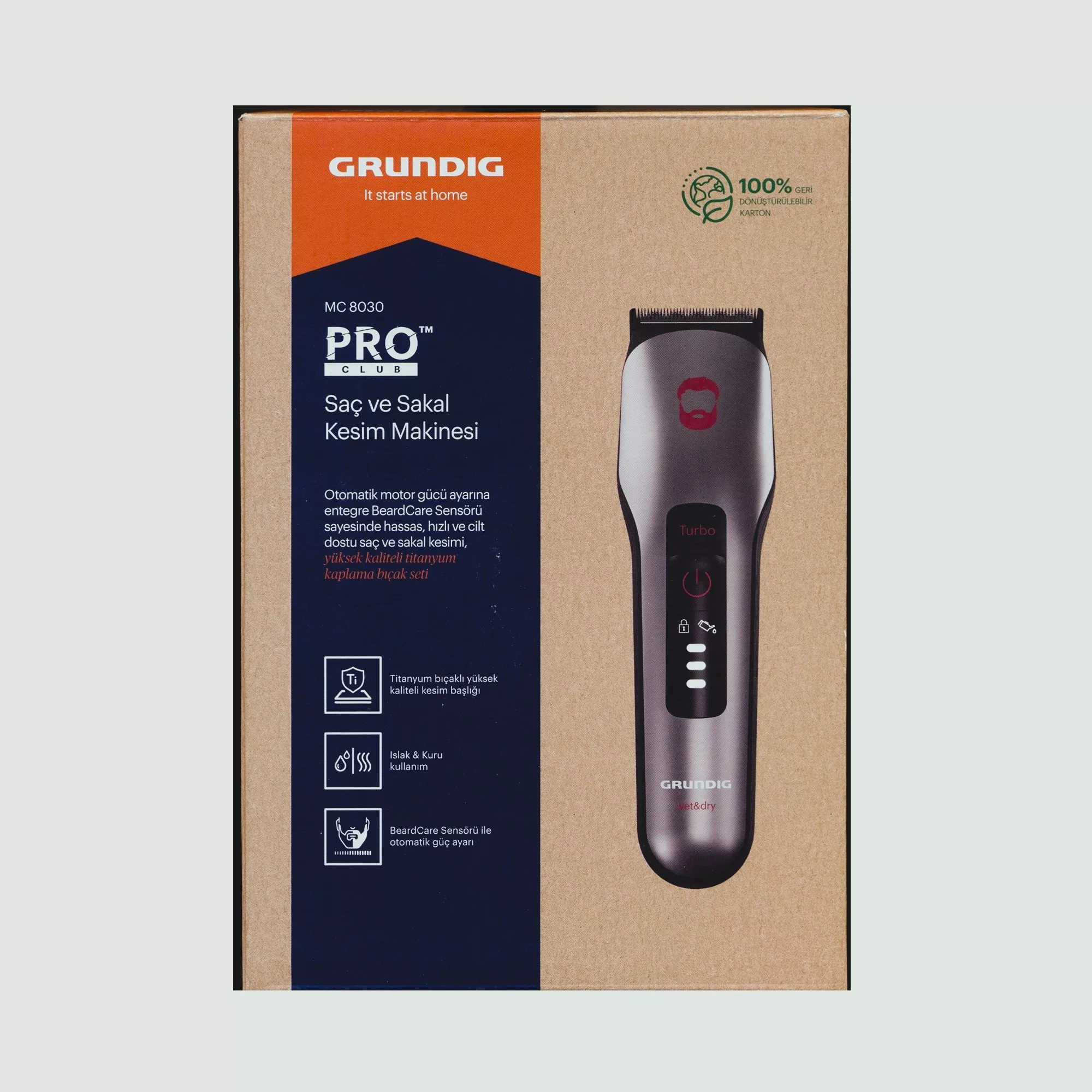 ماشین اصلاح موی سر و صورت گروندیگ مدل MC 8030