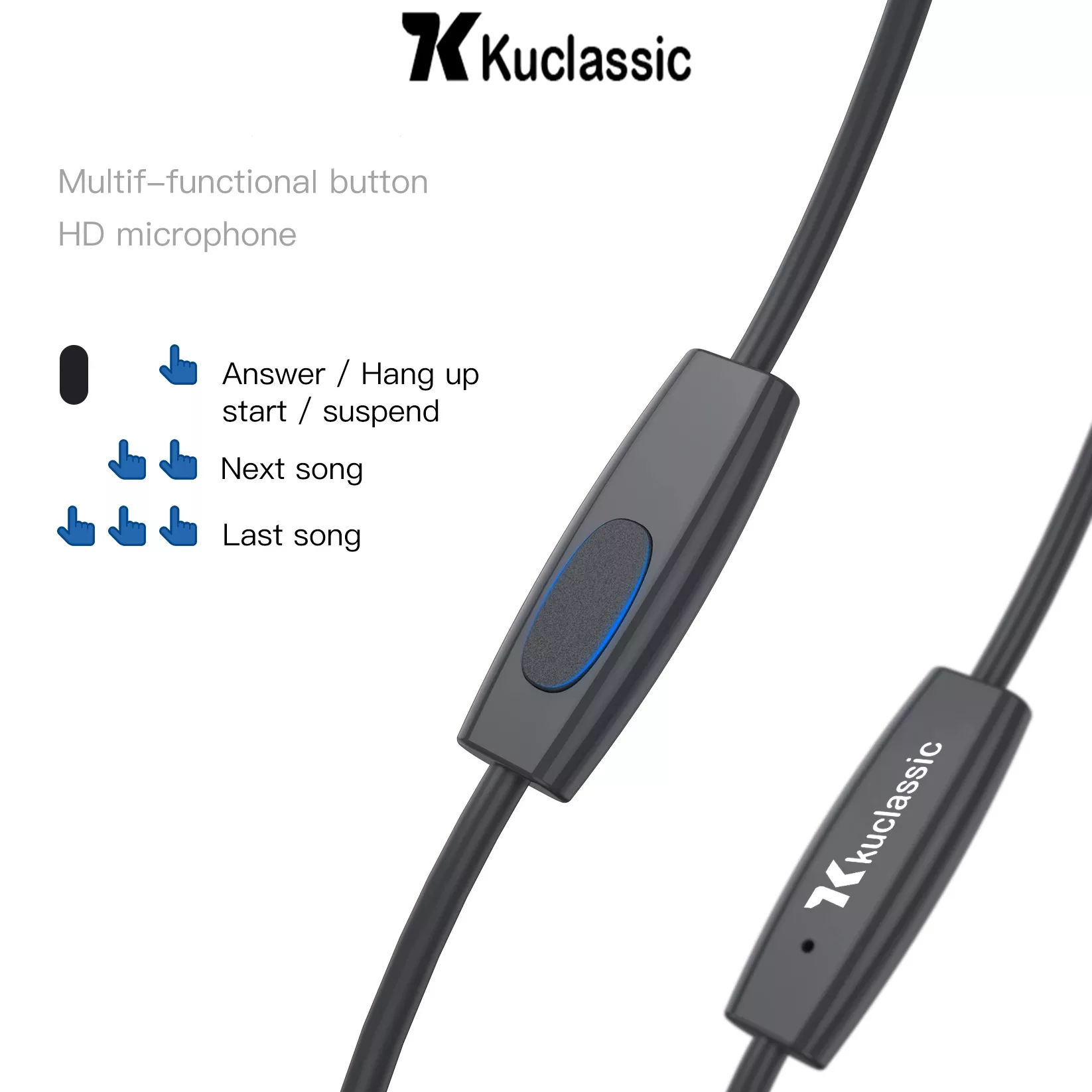 هندزفری کوکلاسیک مدل KU-200