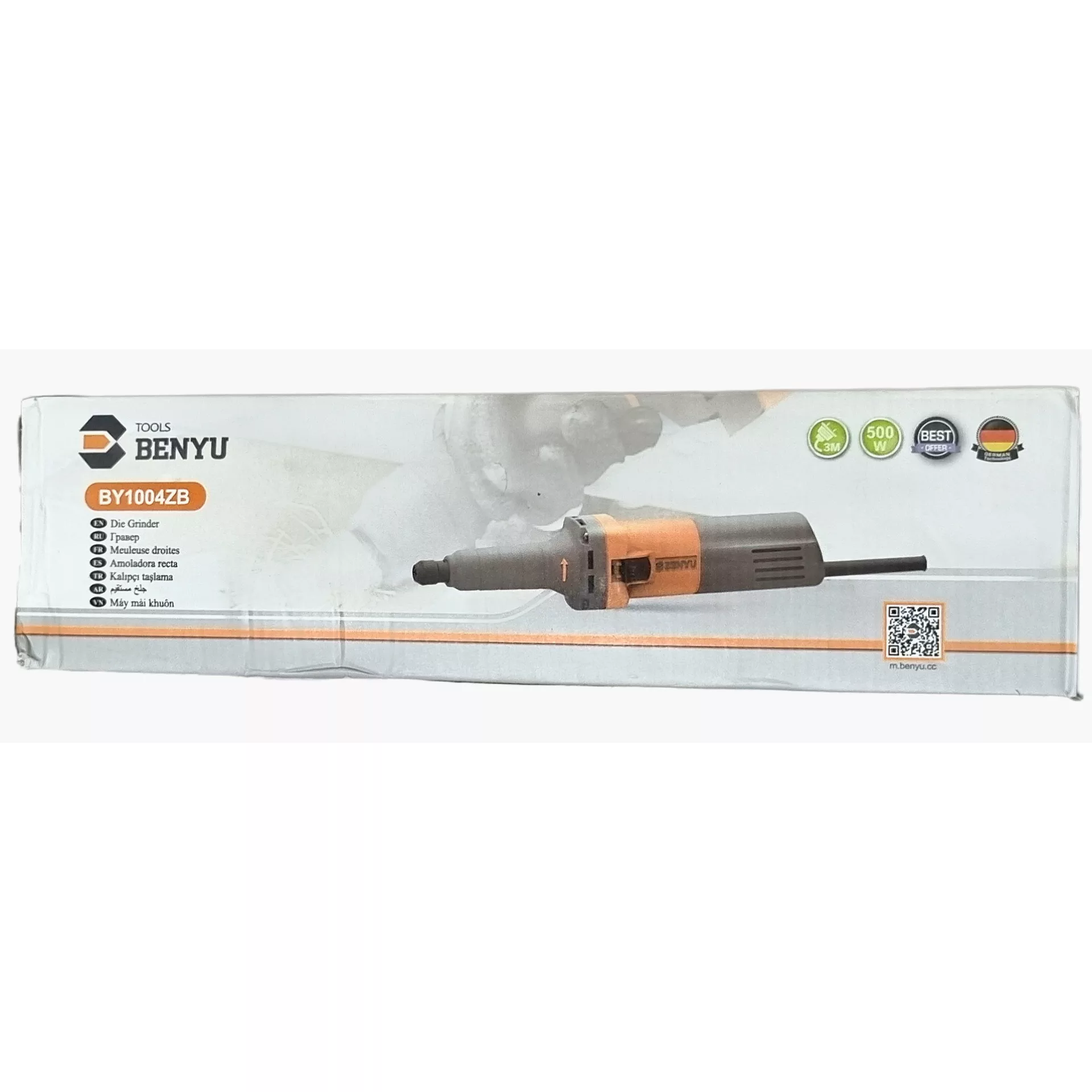 فرز انگشتی 38 میلیمتری 500وات بنیو تولز مدل BY1004ZB