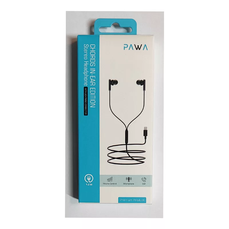 هندزفری سیمی پاوا مدل Chords درگاه لایتنینگ