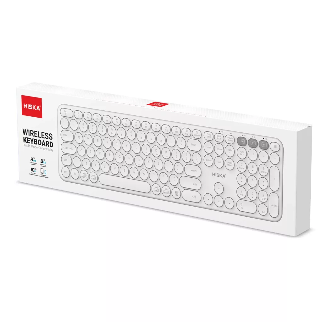 کیبورد وایرلس هیسکا مدل HX-KE250