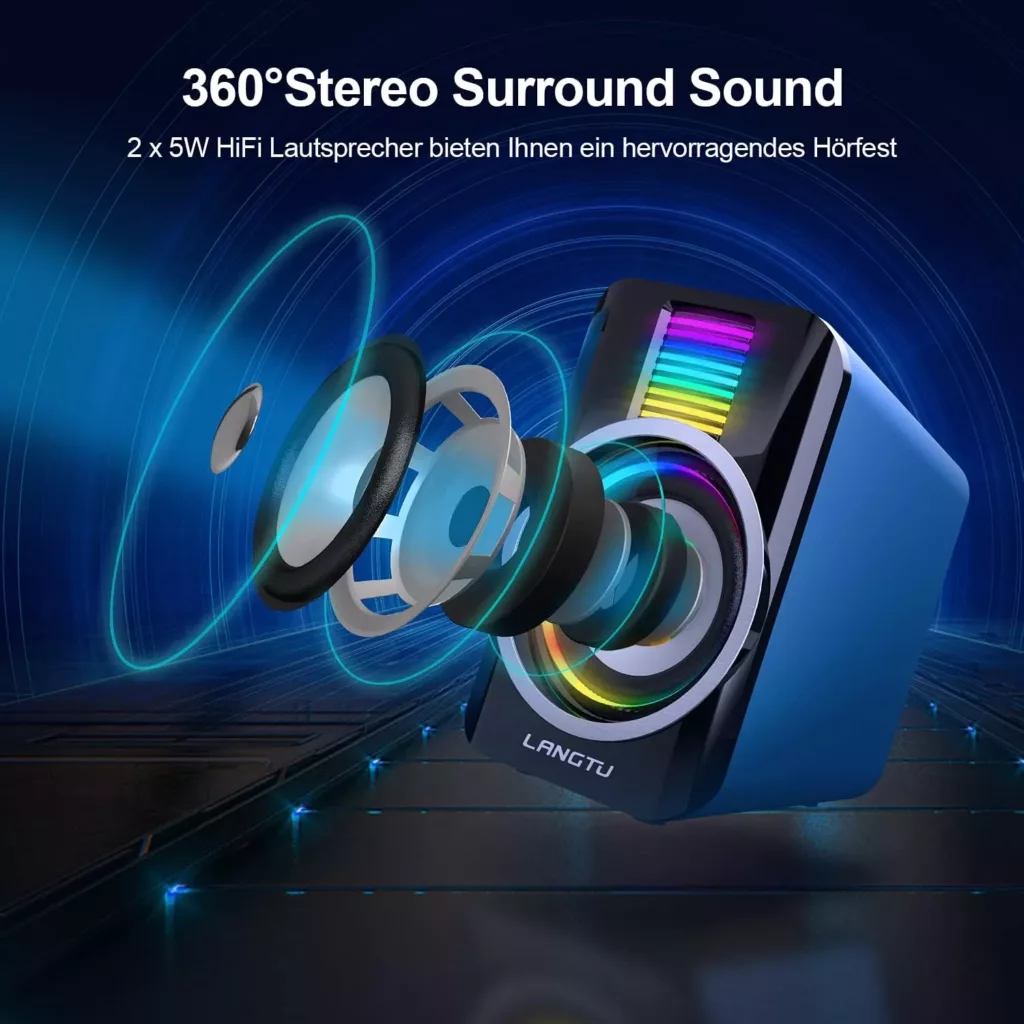 اسپیکر گیمینگ لانگتیو مدل B097R5M6GQ