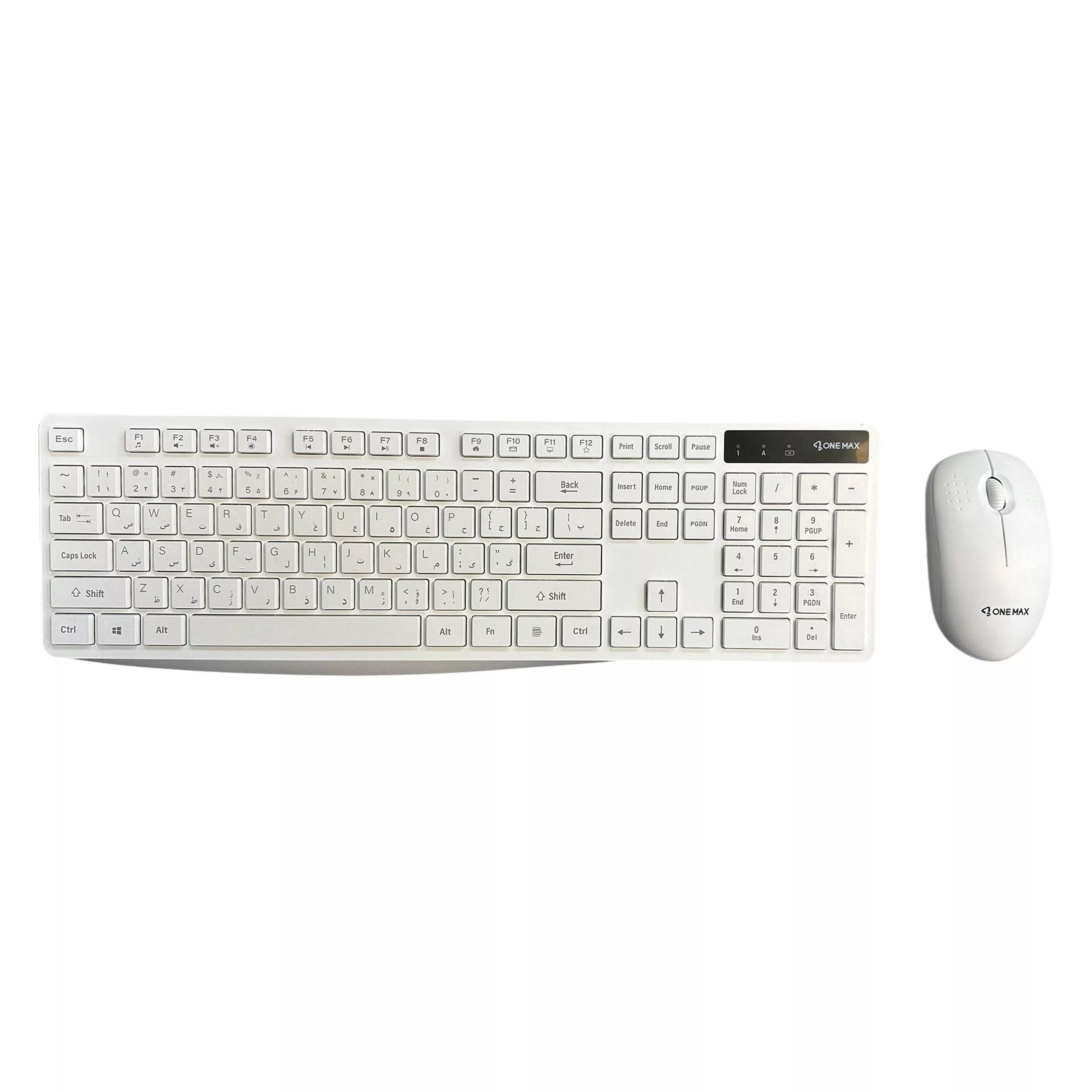 کیبورد و ماوس بی سیم وان مکس مدل OM-4500W