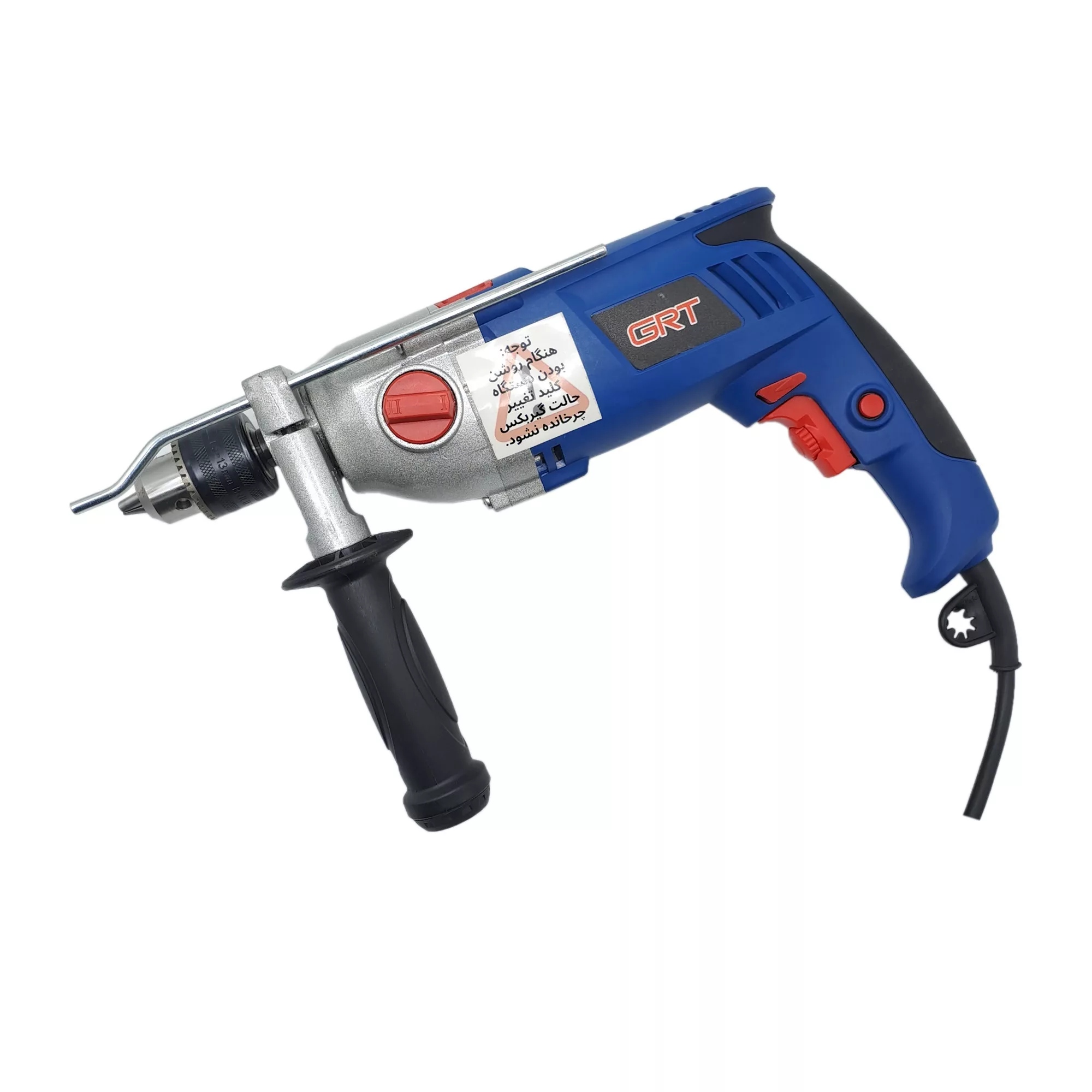 دریل چکشی صنعتی گیربکسی جی آر تی مدل 1050W