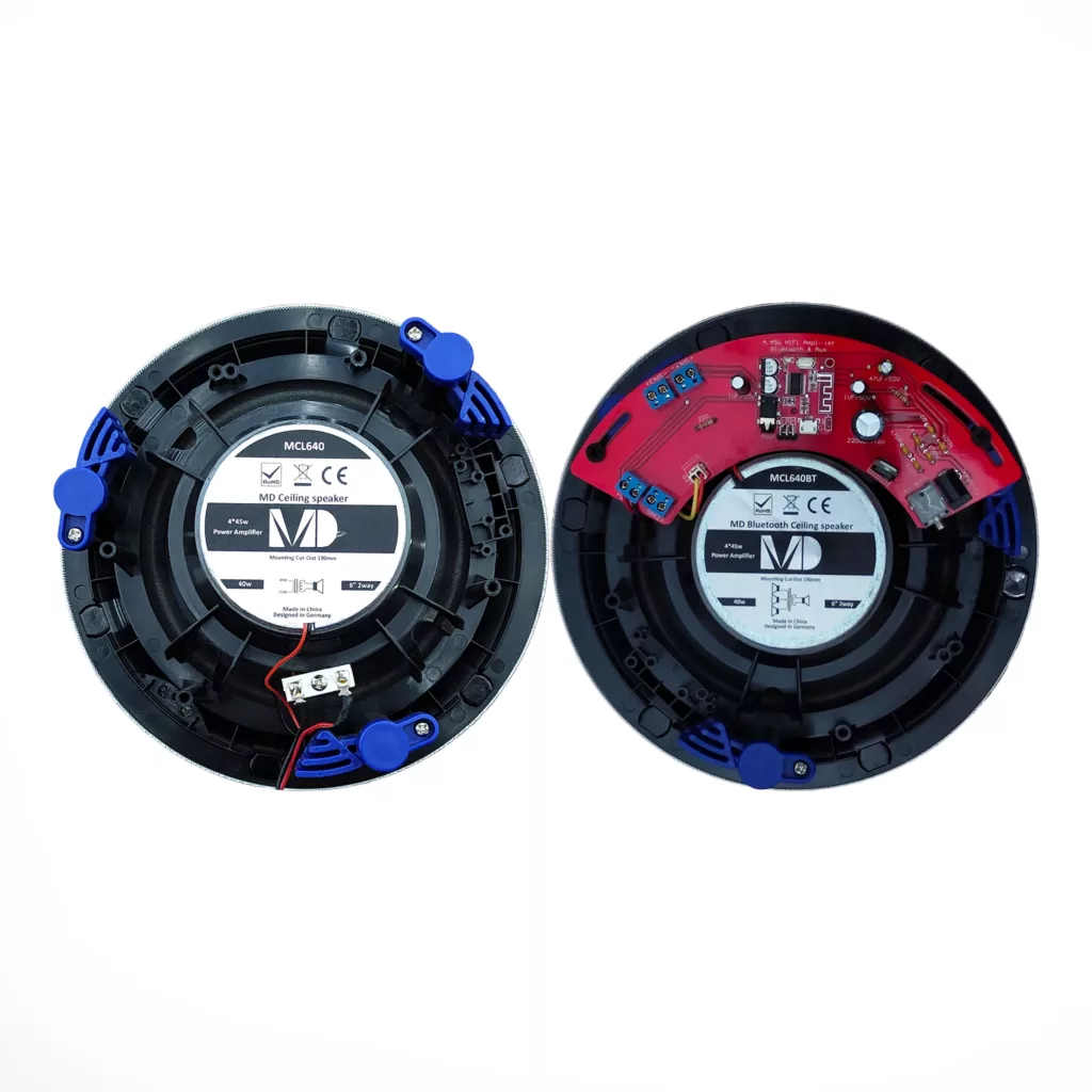اسپیکر سقفی بلولوثی مدل MD-MCL640BT2 مجموعه 2عددی