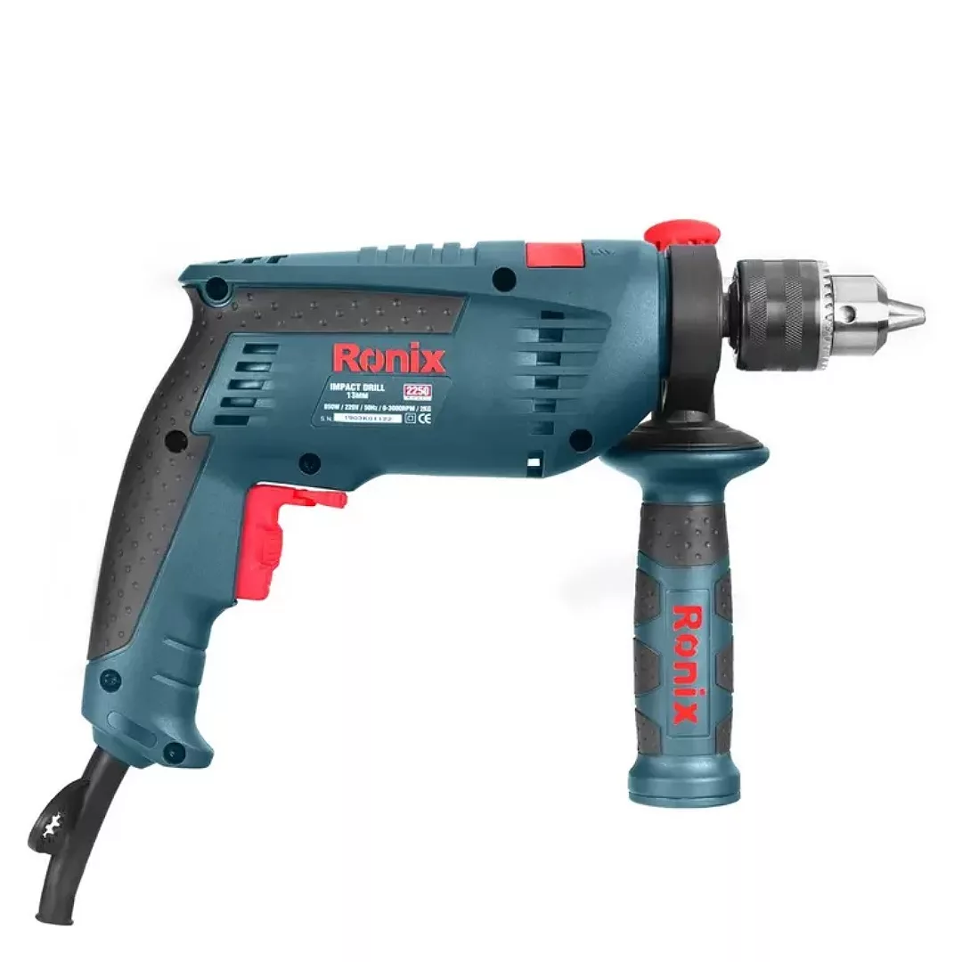 دریل چکشی 13 میلی متری 850 وات رونیکس مدل 2250