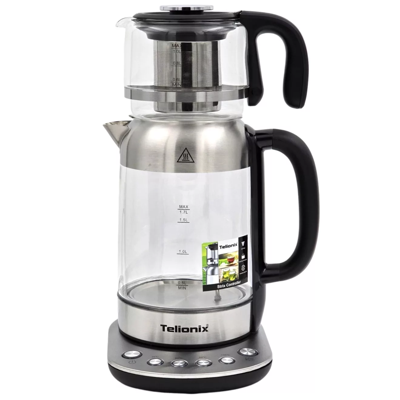 چای ساز روی هم تلیونیکس مدل TTM5003 چای ساز روی هم تلیونیکس مدل TTM5003