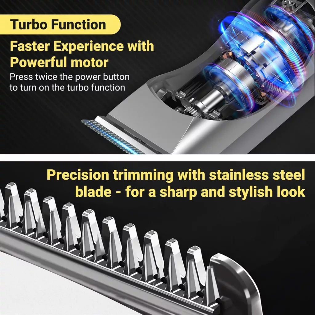 ماشین اصلاح موی صورت و بدن وی جی ار مدل V_290