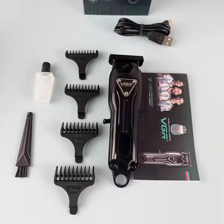 ماشین اصلاح موی سر و صورت شارژی وی جی ار مدل v-298