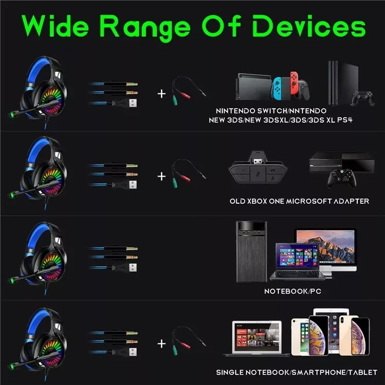 هدست مخصوص بازی سیوتک مدل A20 RGB