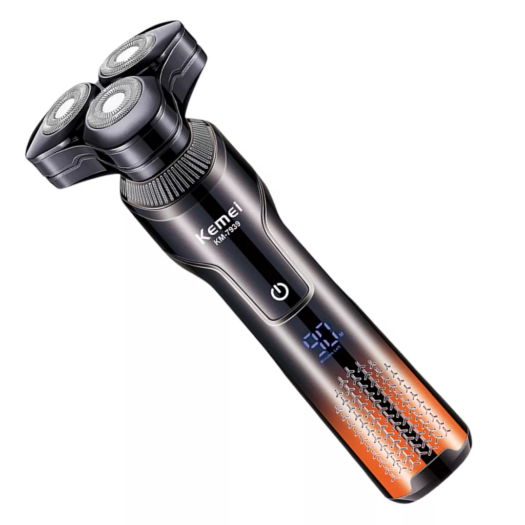ست ماشین اصلاح موی صورت و بدن کیمی شارژی مدل KM-7939