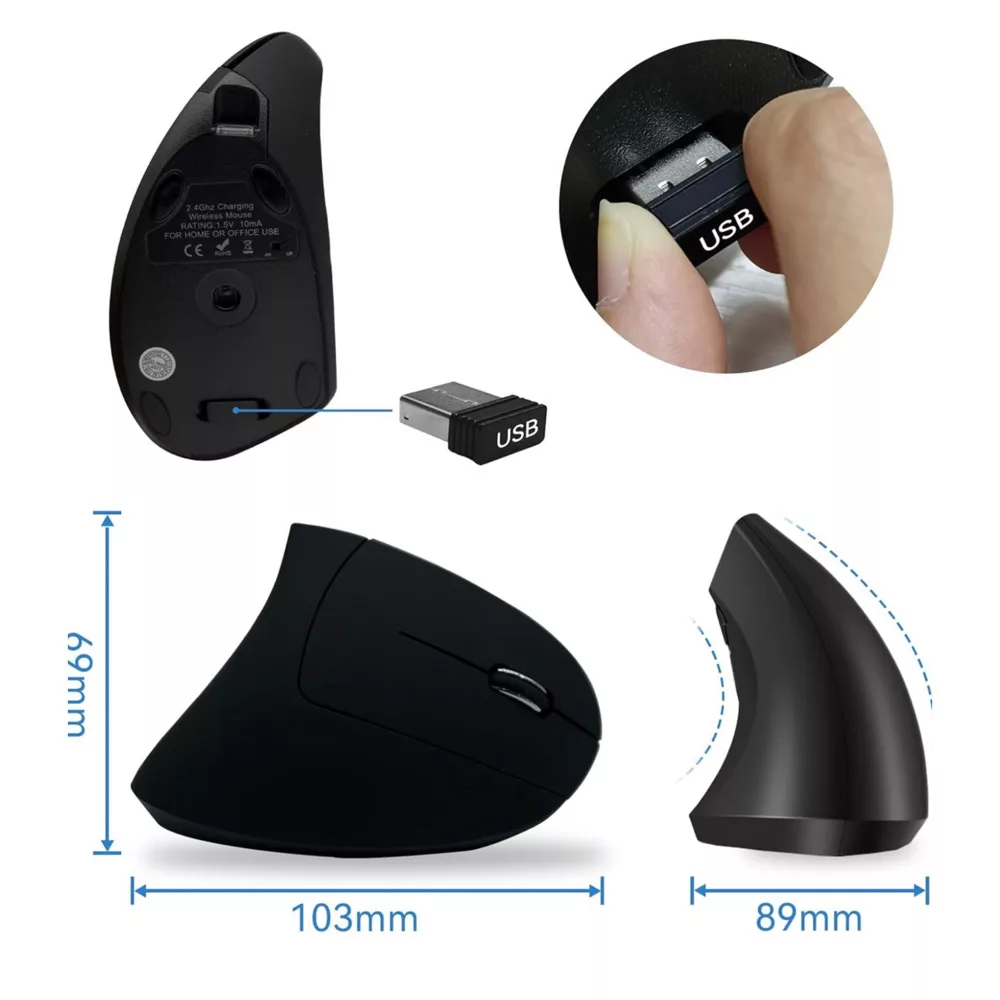 ماوس بی سیم مدل A7852