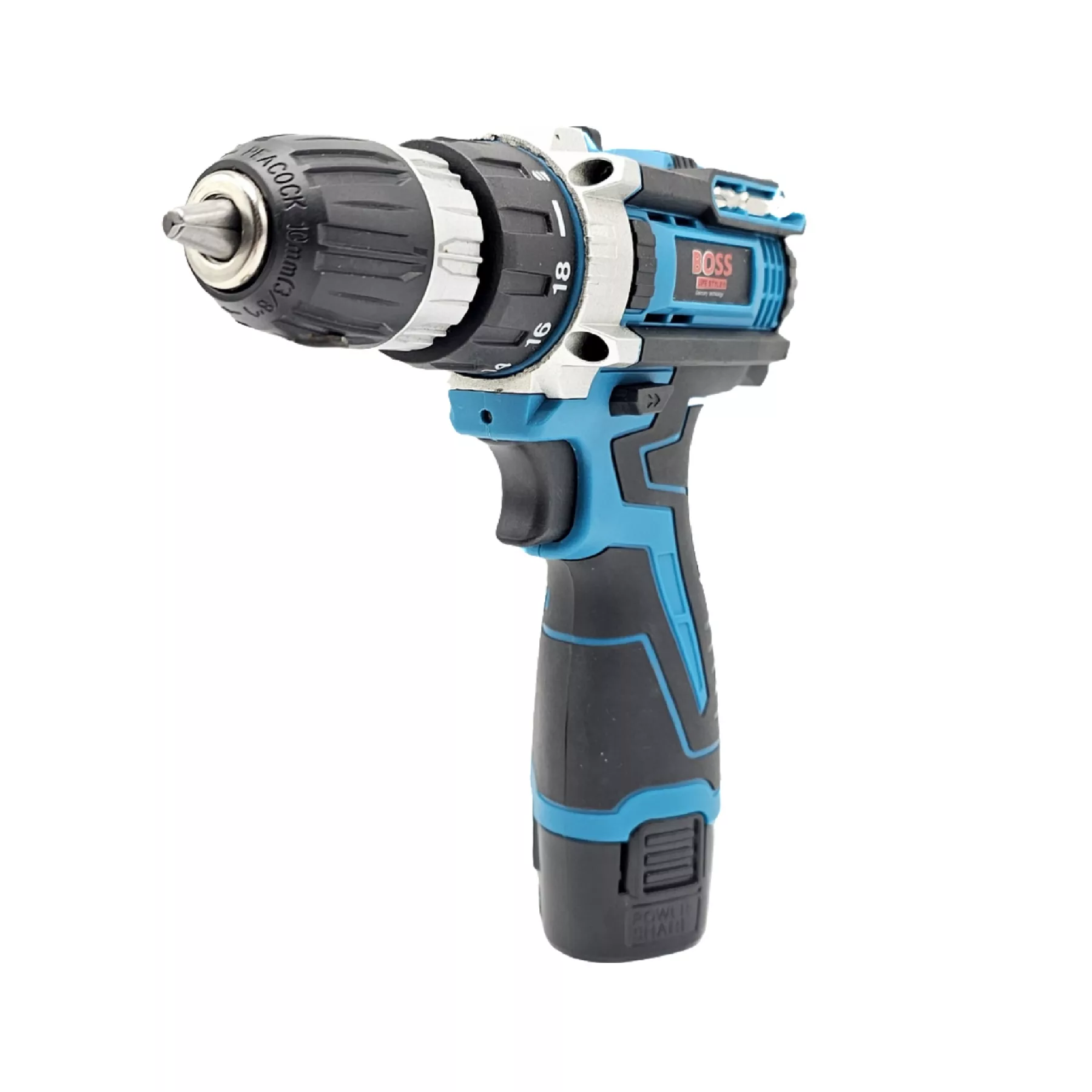 مجموعه 25 عددی دریل پیچ گوشتی شارژی باس مدل 1218 کد 3