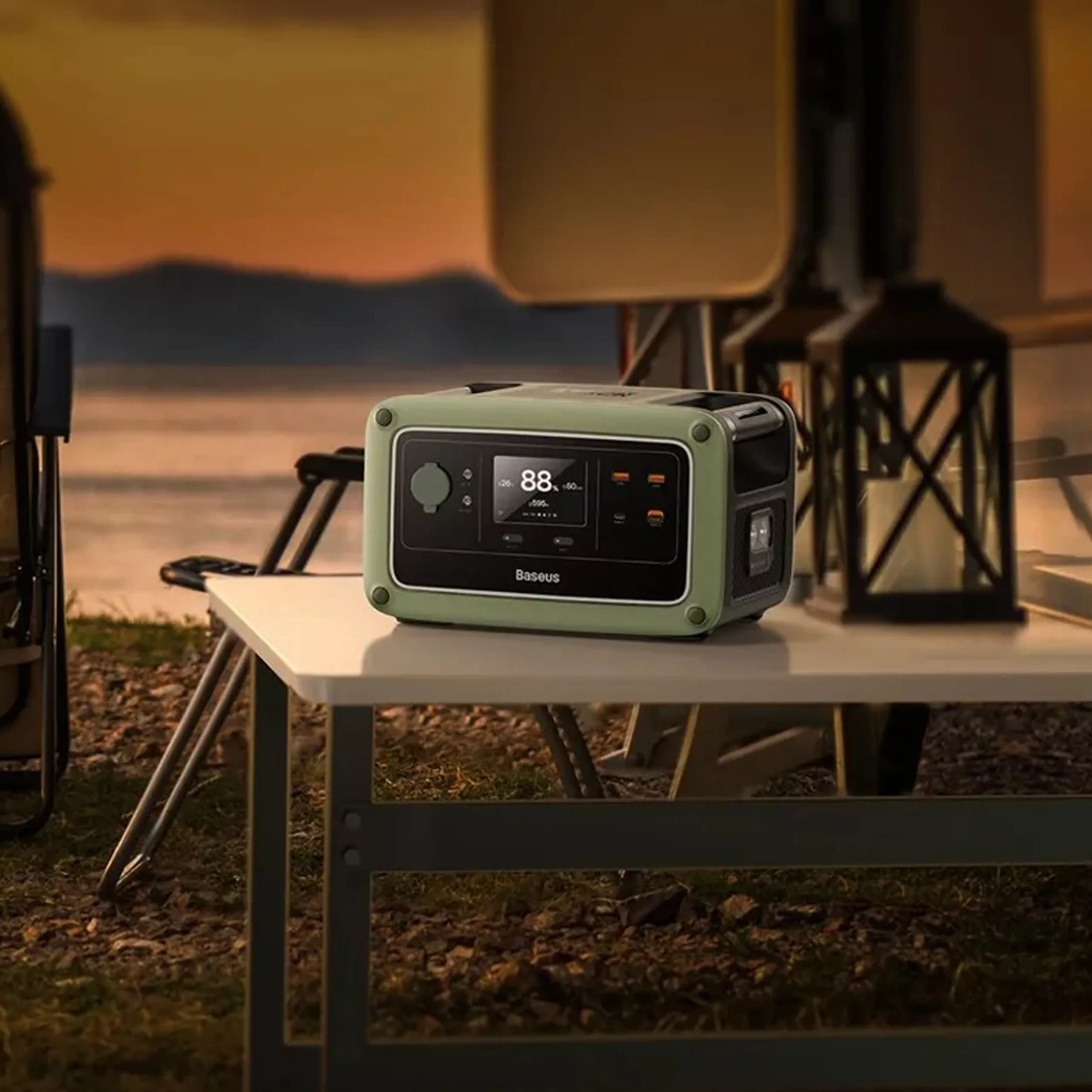 پاوربانک 600 وات باسئوس مدل CGNL ظرفیت 180000 میلیآمپر ساعت