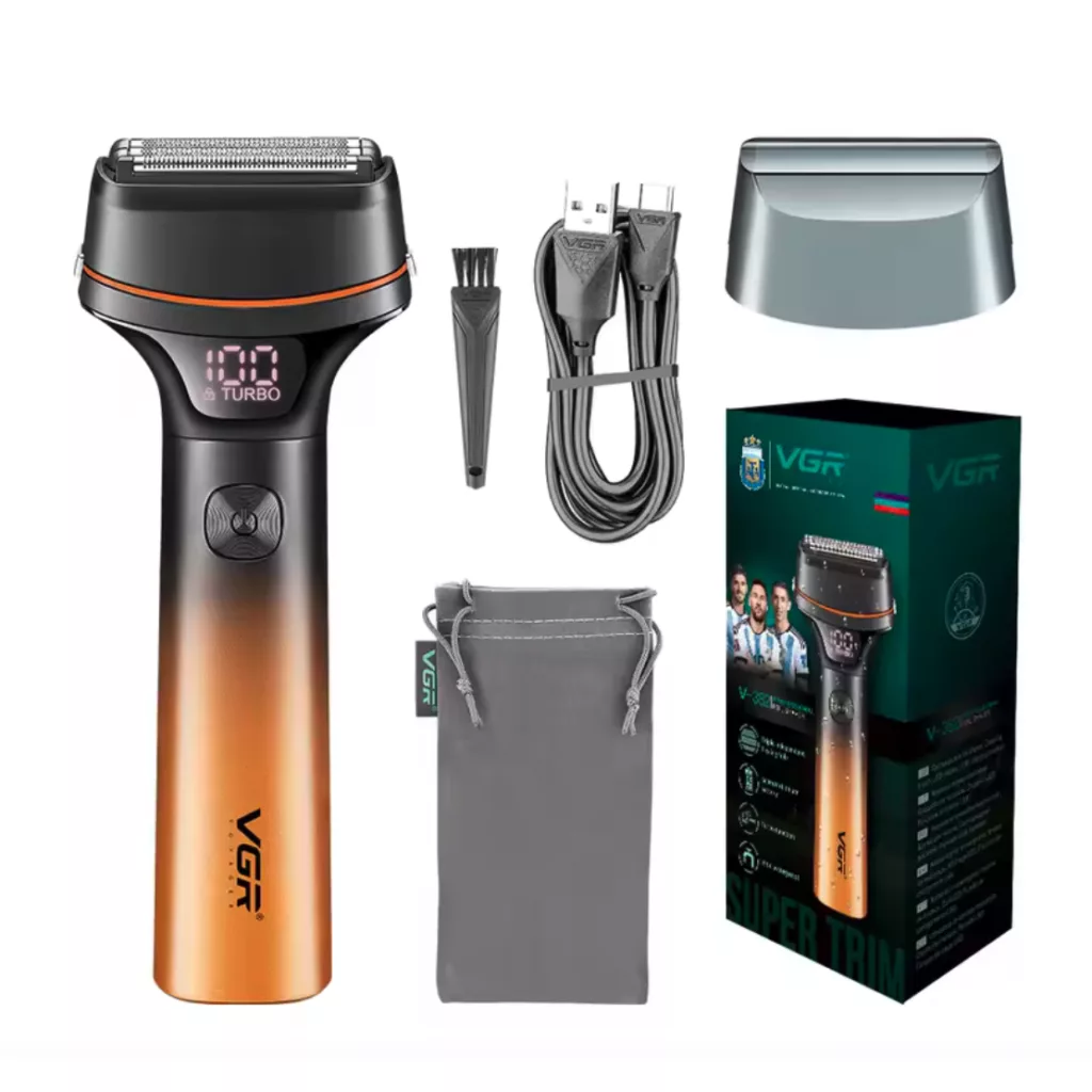 ماشین اصلاح صورت شارژی وی جی ار مدل v-382