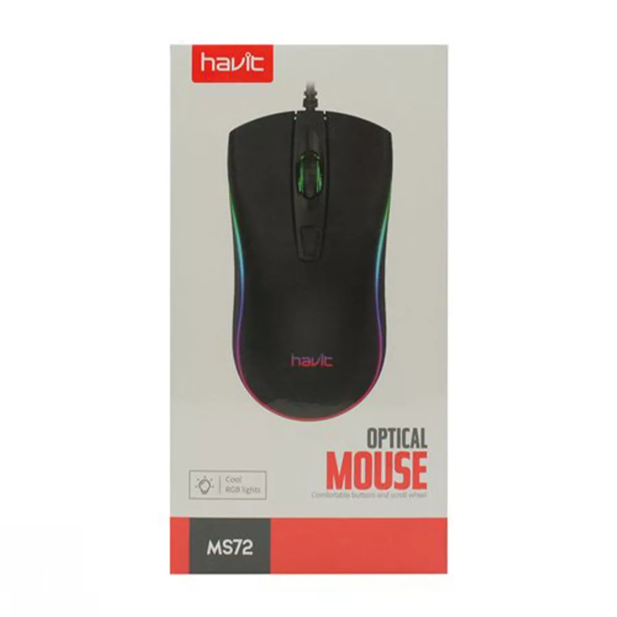 ماوس مخصوص بازی هویت مدل HV-MS72