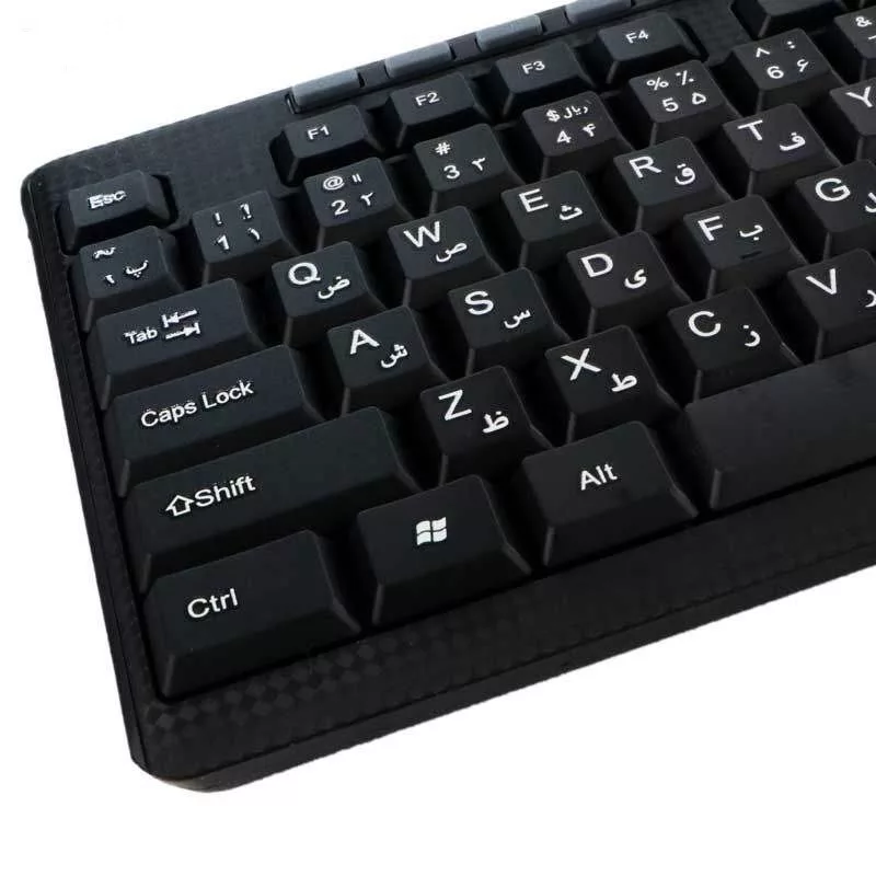 کیبورد مدل V-KB6117-N