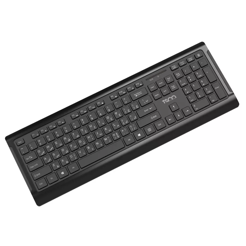 کیبورد و ماوس بی سیم تسکو مدل TKM 7023W
