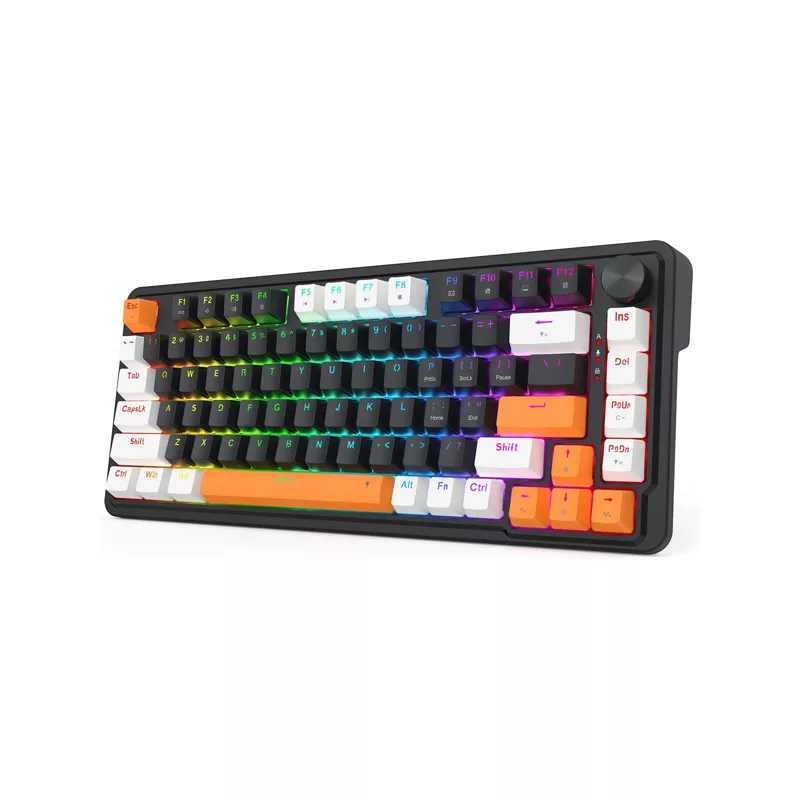 کیبورد گیمینگ ردراگون مدل Landshaker K714WBO RGB