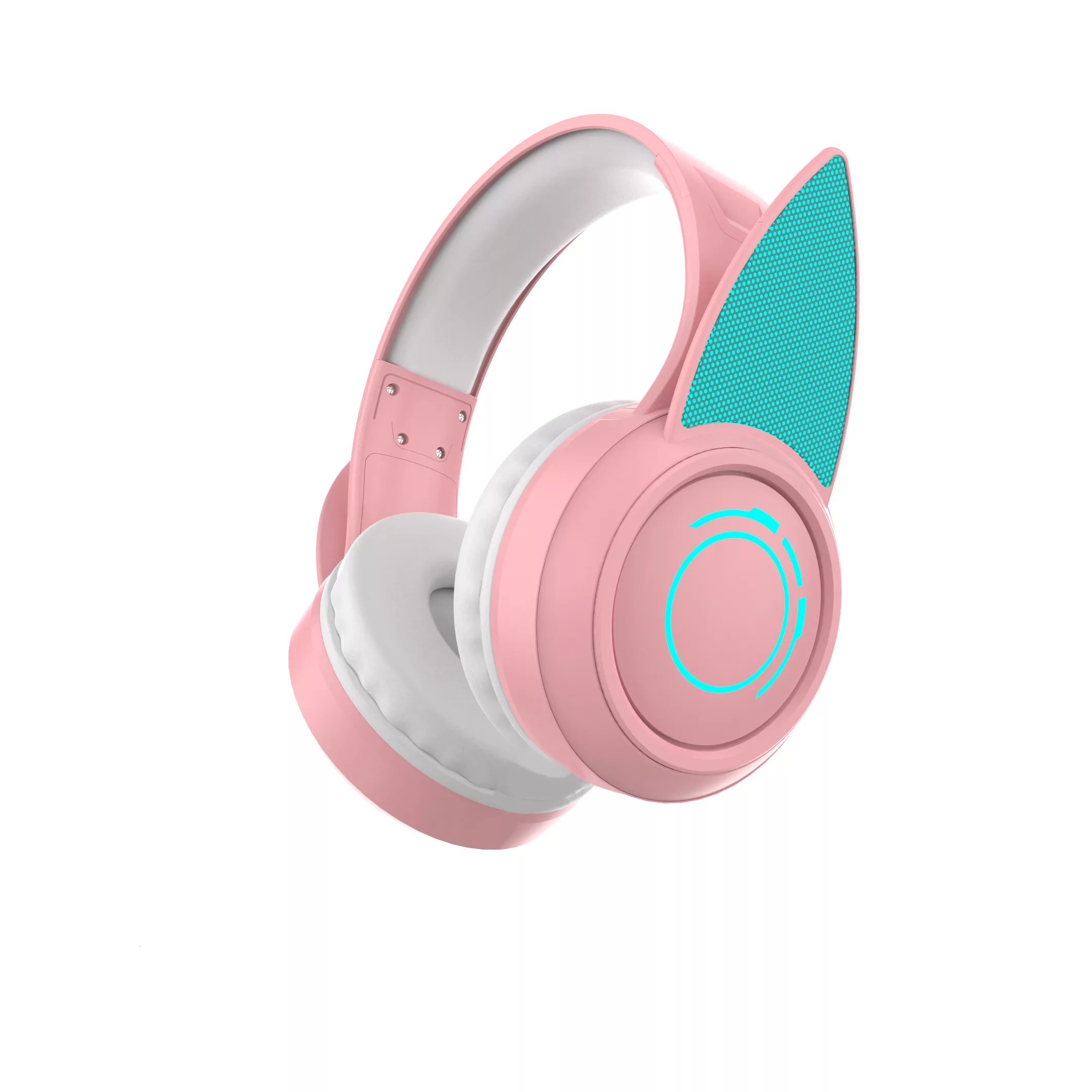 هدست بلوتوثی طرح گربه ای مدل RGB YK-070