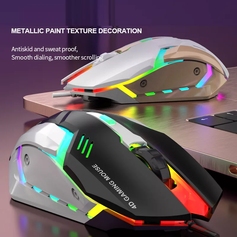 موس مخصوص بازی لایماید مدل GOLDX3