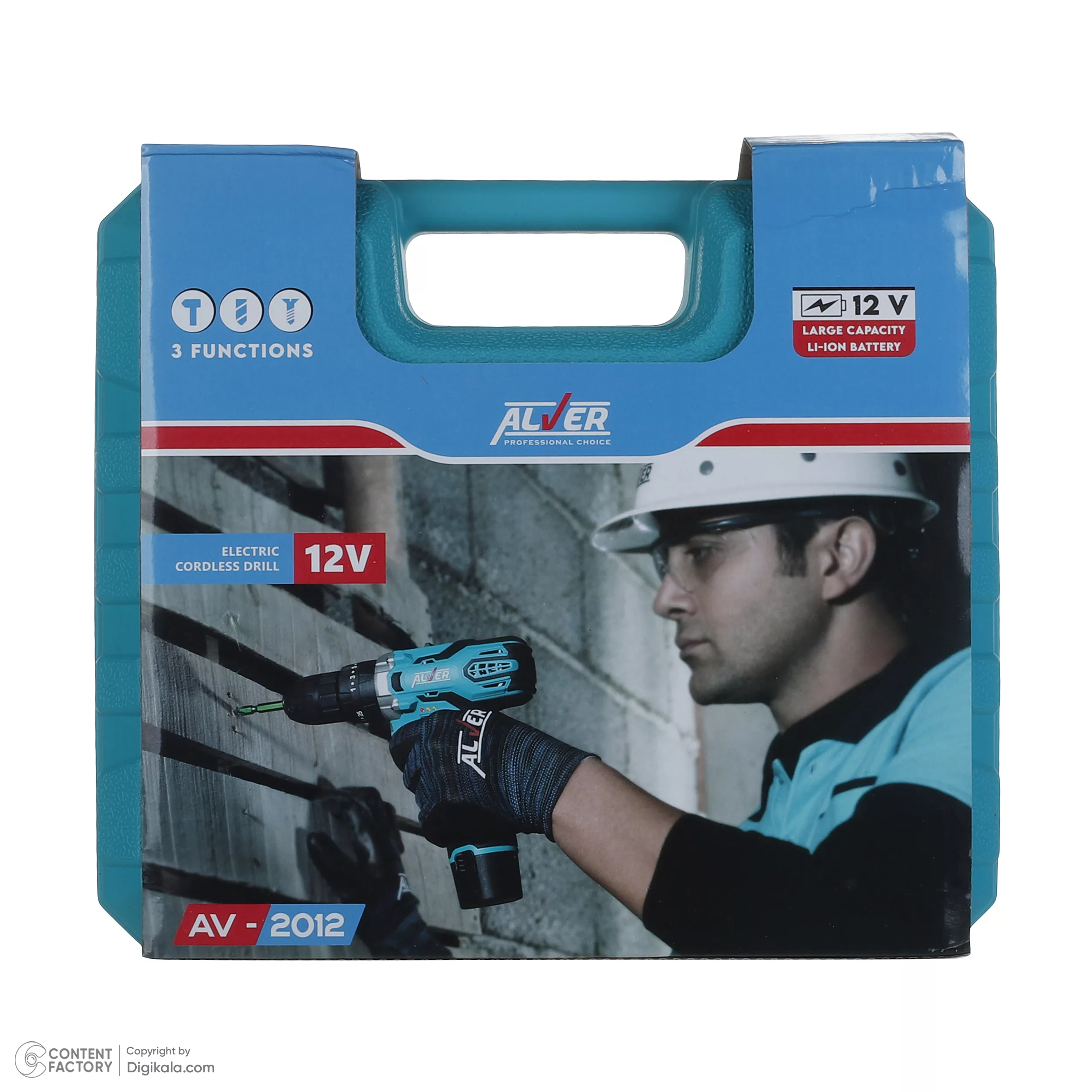 دریل پیچ گوشتی شارژی آلور مدل 2012