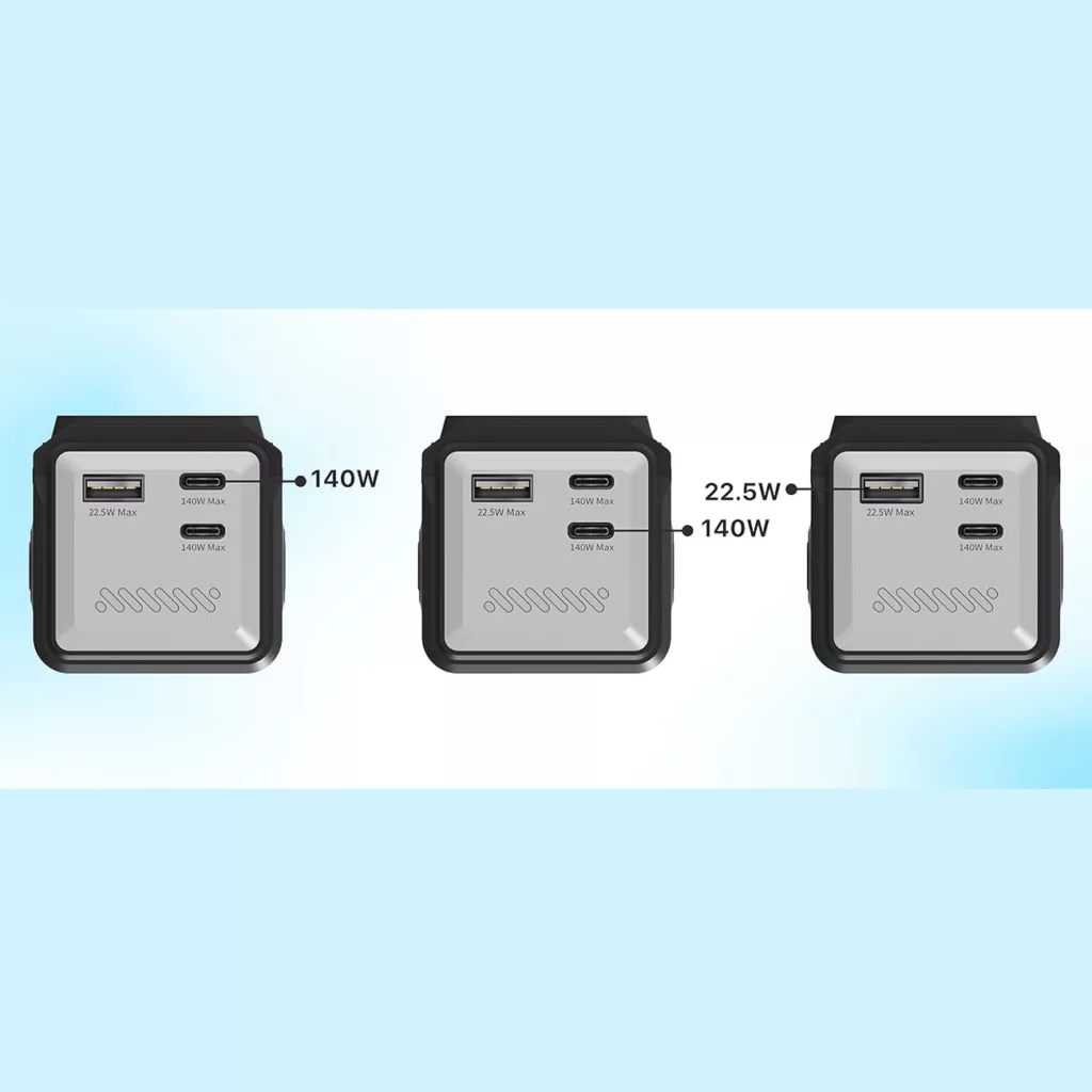 پاوربانک پاورولوجی مدل Smart Display 140W PPBCHA83 ظرفیت 27000 میلی آمپر ساعت