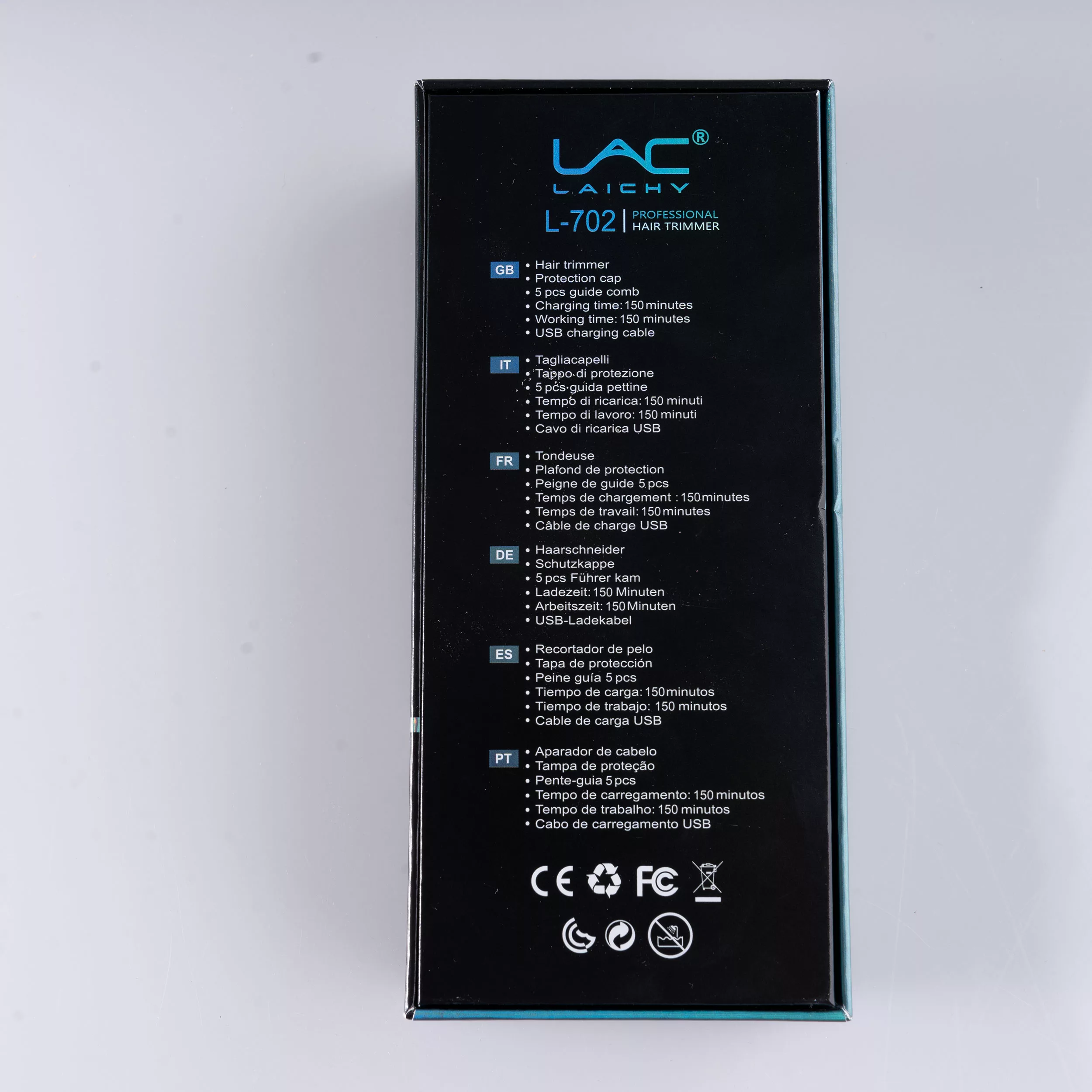 ماشین اصلاح موی سر و صورت شارژی لایچی مدل L-702