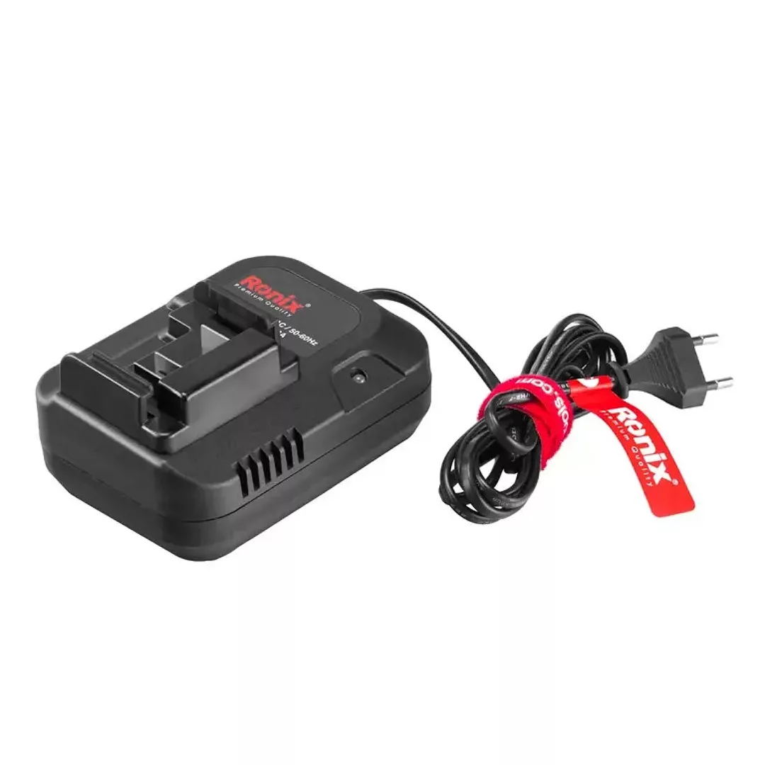 دریل چکشی سه نظام 10 میلی متری باتری 20 ولت رونیکس مدلRH_8620