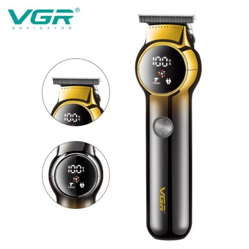 ماشین اصلاح موی سر و صورت شارژی وی جی ار مدل V-989 professional