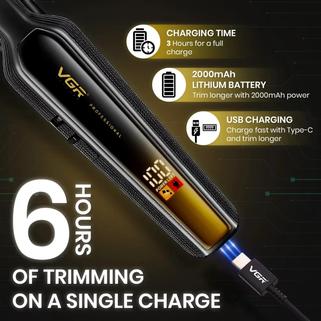 ماشین اصلاح موی سر و صورت وی جی ار مدل V930