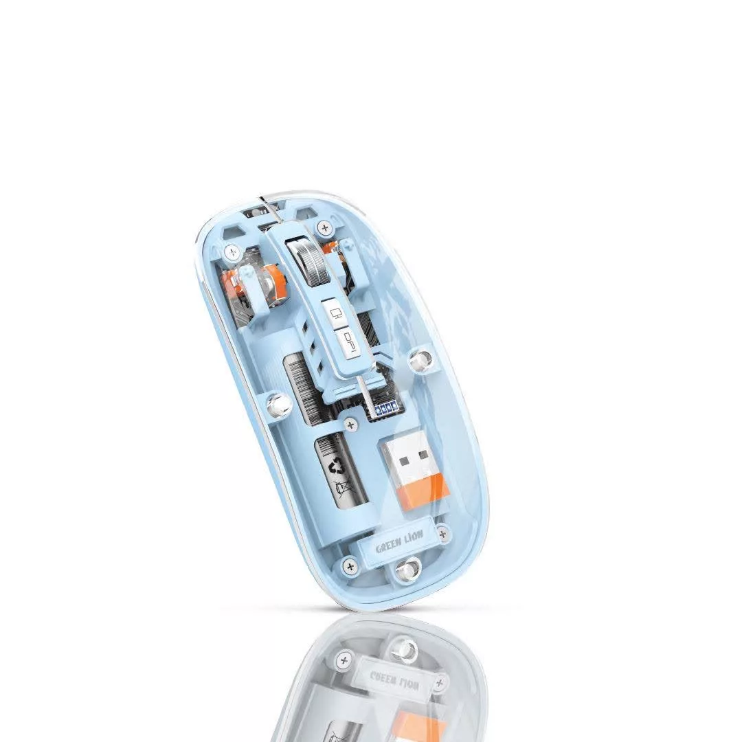 ماوس بی سیم گرین لاین مدل Transparent Mouse 2