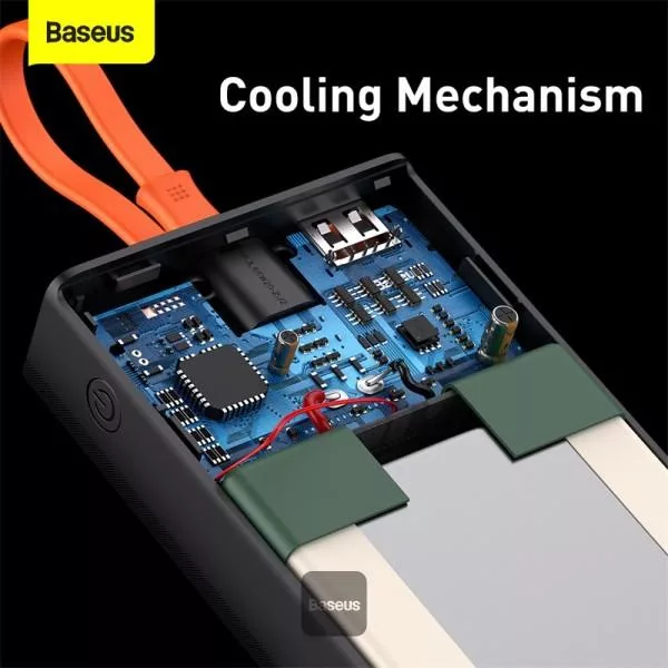 پاوربانک باسئوس مدل PPJL000001 ظرفیت 20000 میلی آمپر ساعت