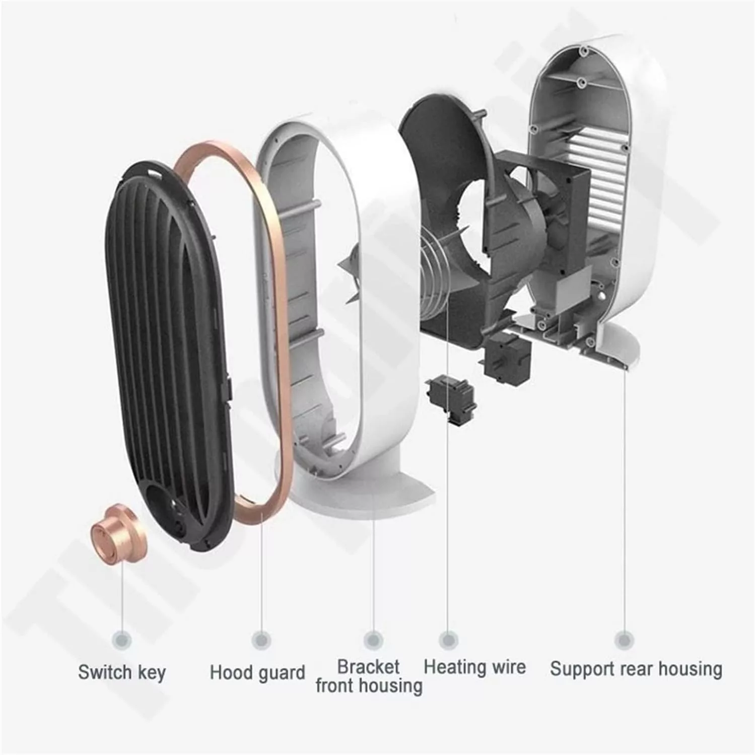 فن هیتر مدل 6688