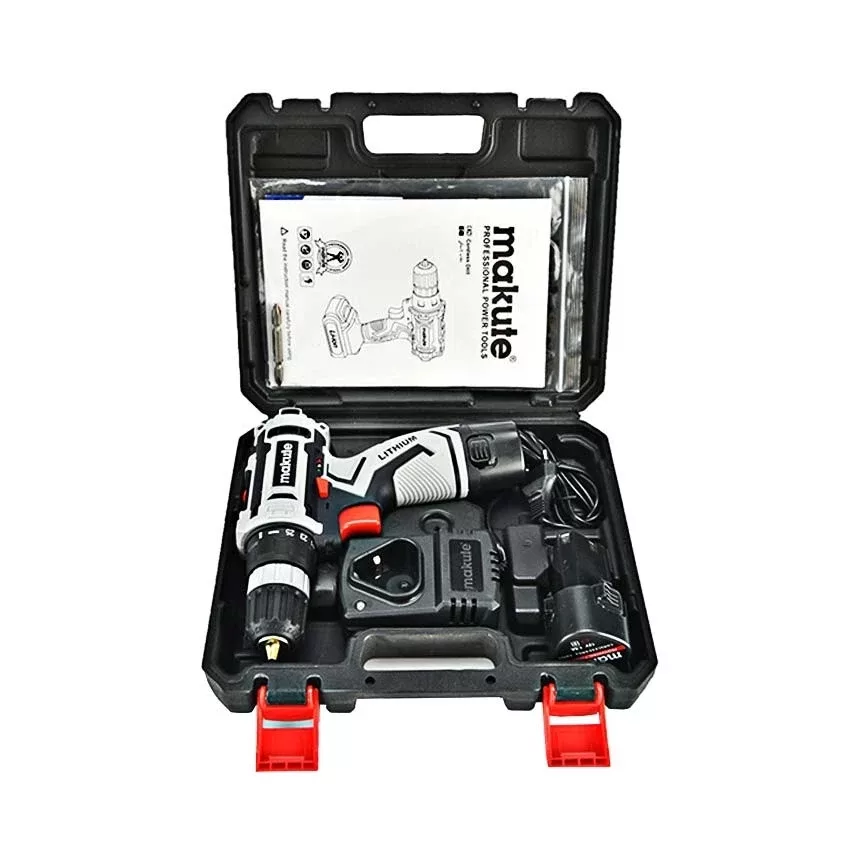 دریل شارژی 10 میلیمتری 12 ولت ماکوته مدل AJ-CD026